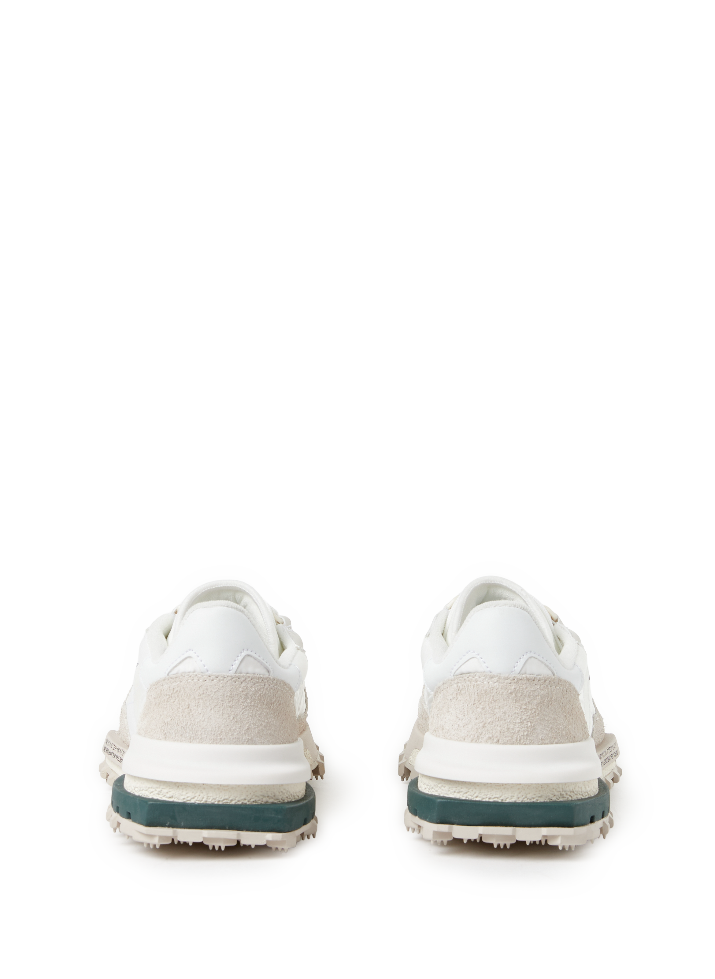 Bi-material sneakers LACOSTE White