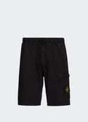 Plain cotton shorts  Black