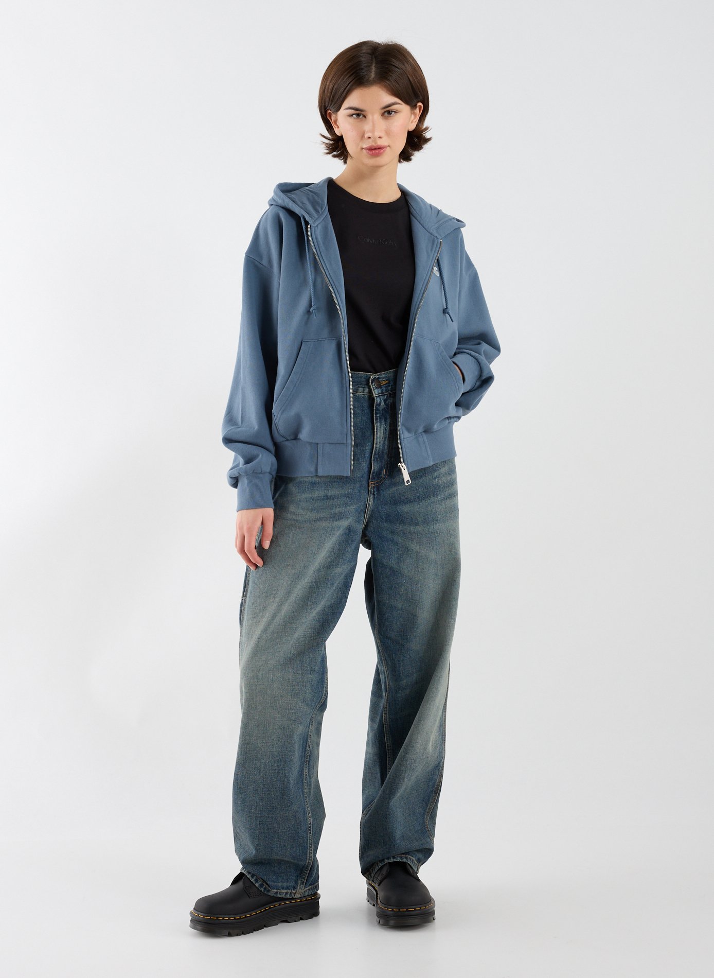 Gilet à capuche en coton CARHARTT WIP Multicolore