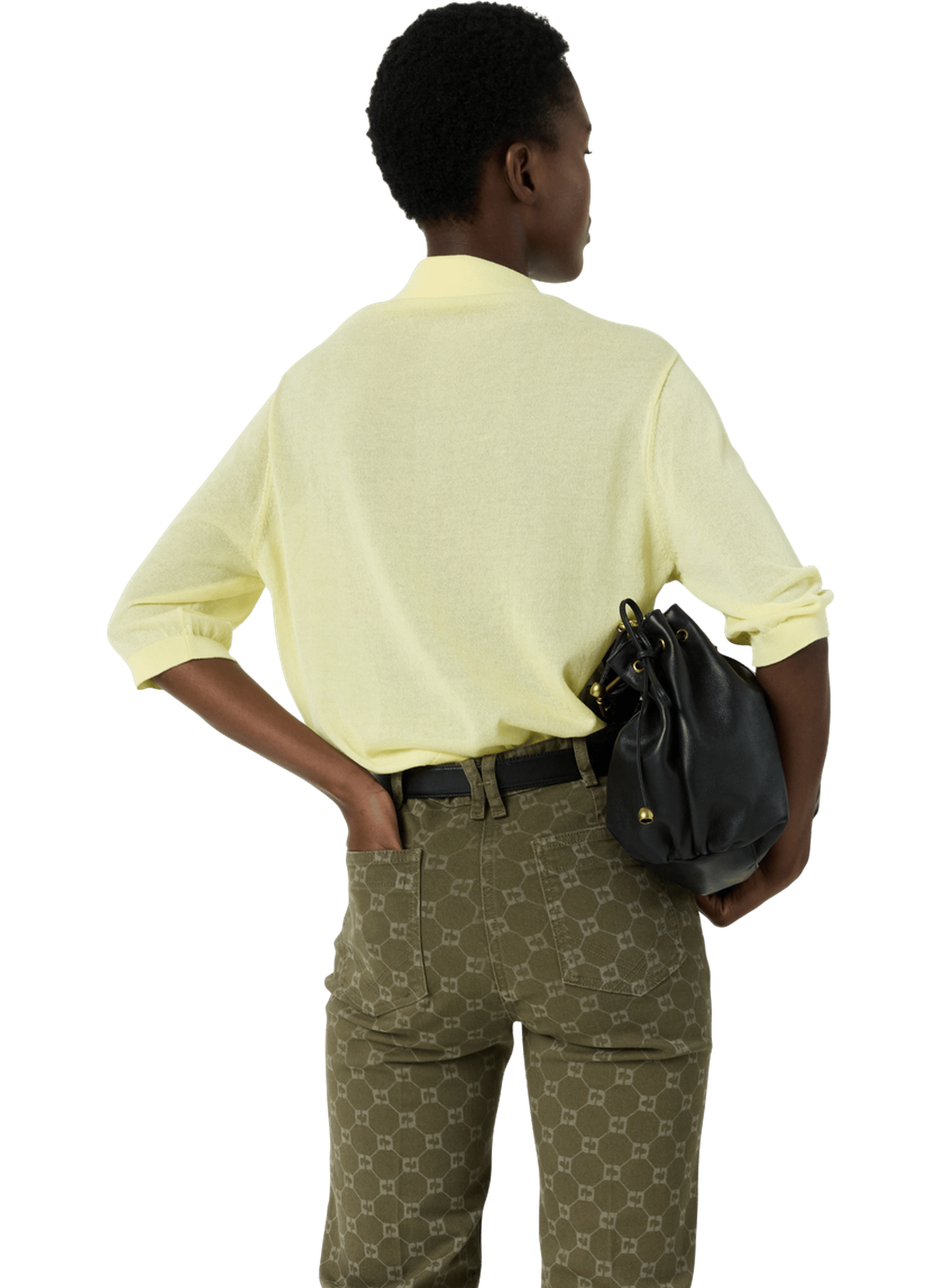 Polo en maille fine - laika GERARD DAREL Jaune