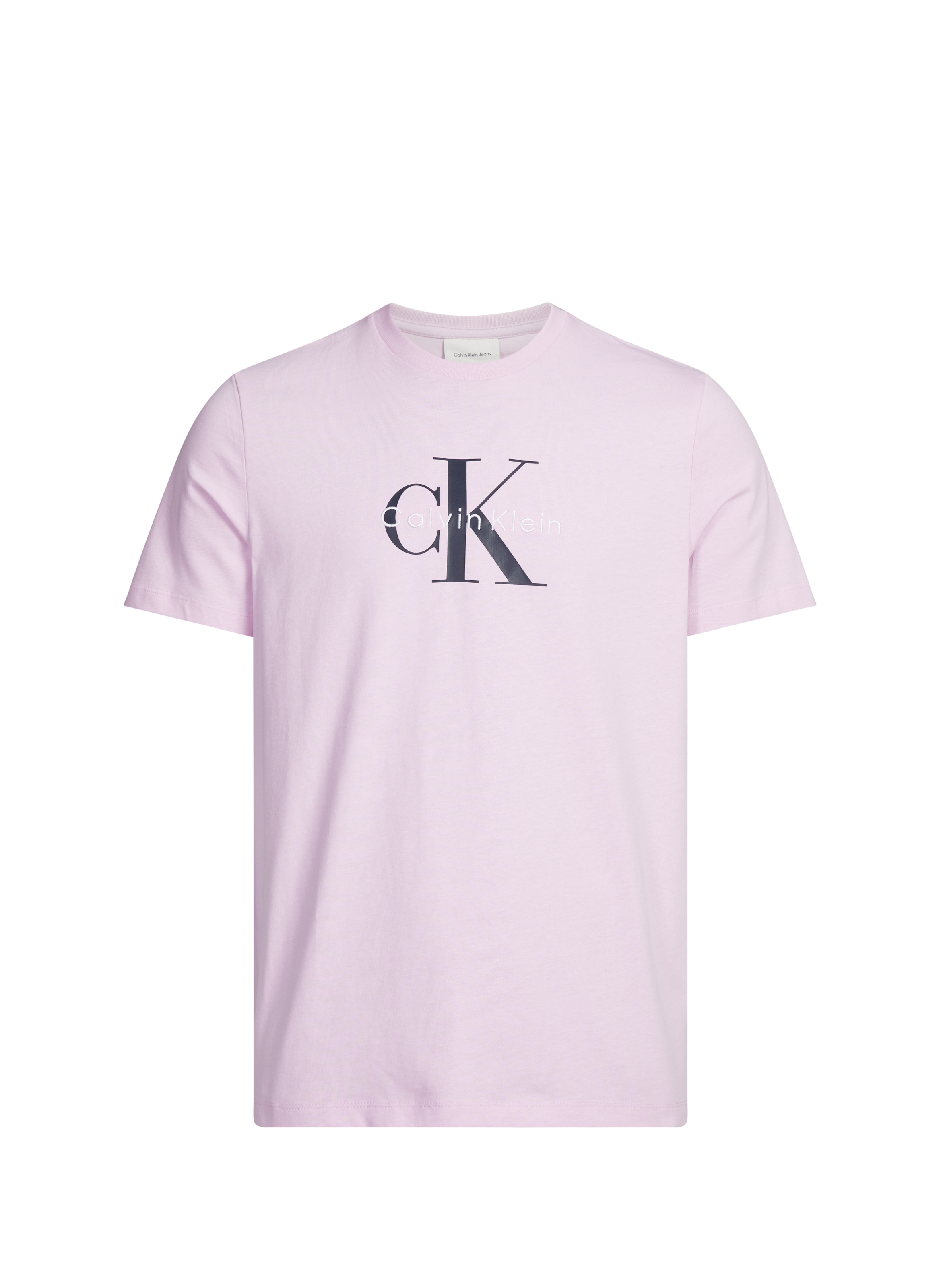 Cotton Logo T-shirt CALVIN KLEIN Purple