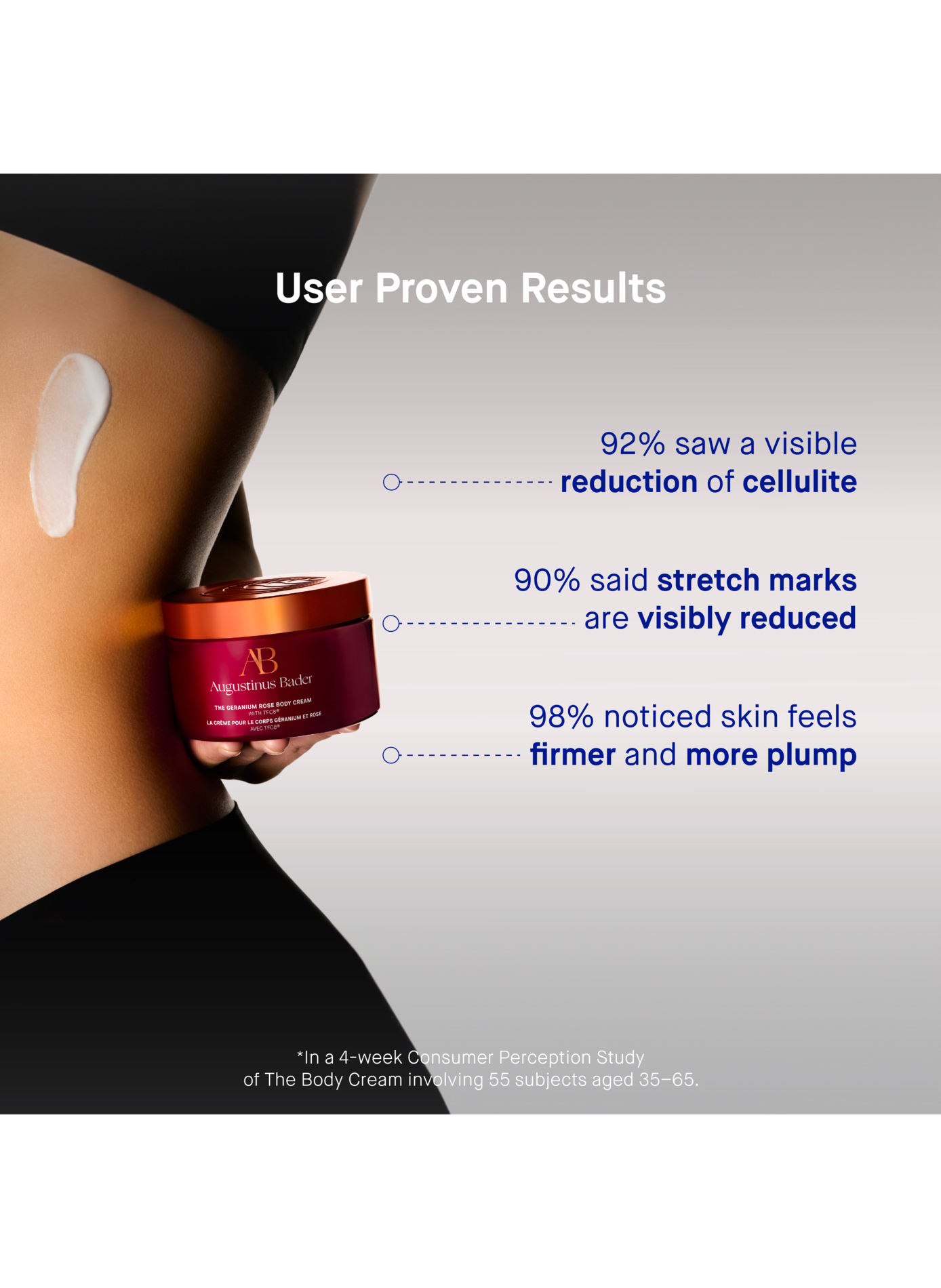 Körpercreme - Rosengeranie AUGUSTINUS BADER No color