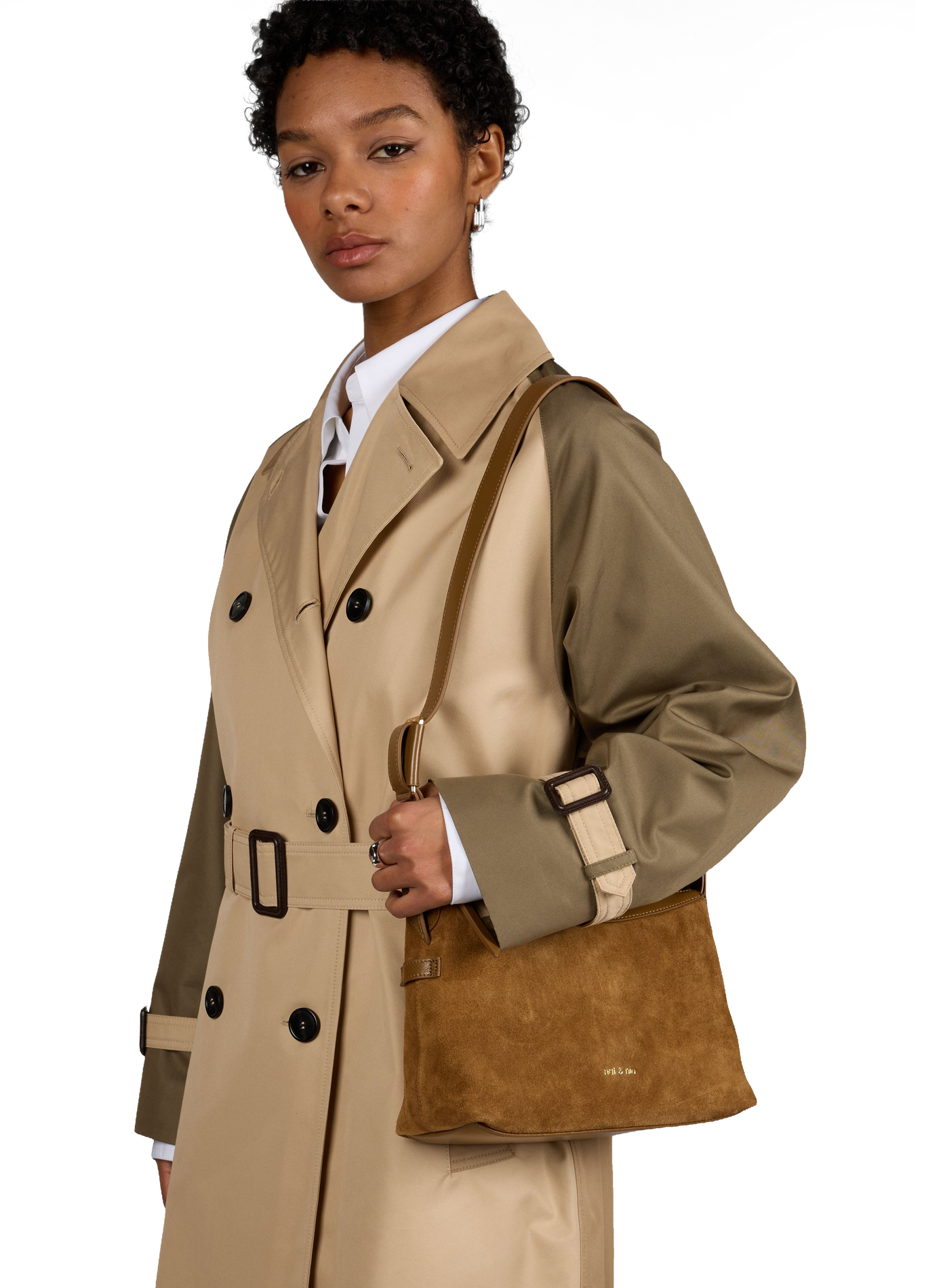 Bowie leather handbag NAT & NIN Brown