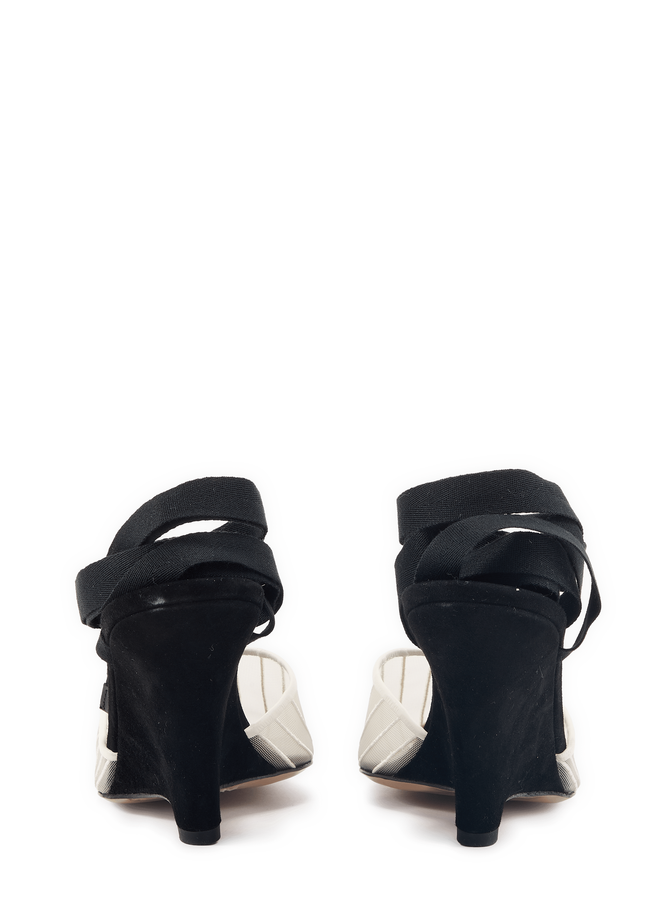 Les Espadrilles hautes en cuir  JACQUEMUS Blanc