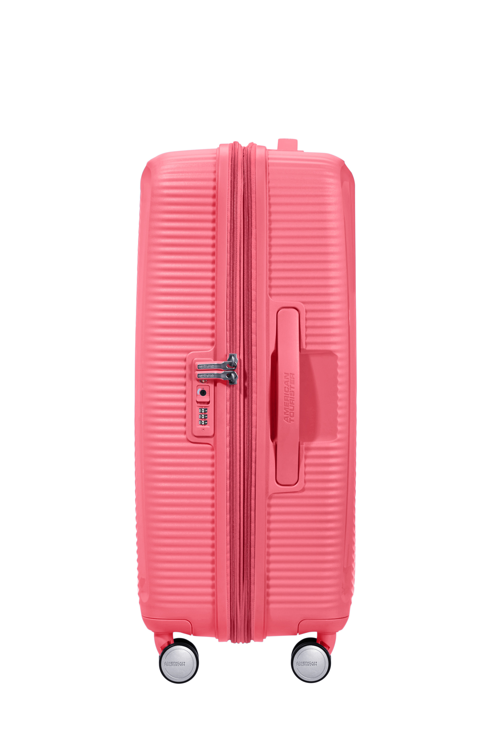 Soundbox valise 4 roues taille m AMERICAN TOURISTER Rose