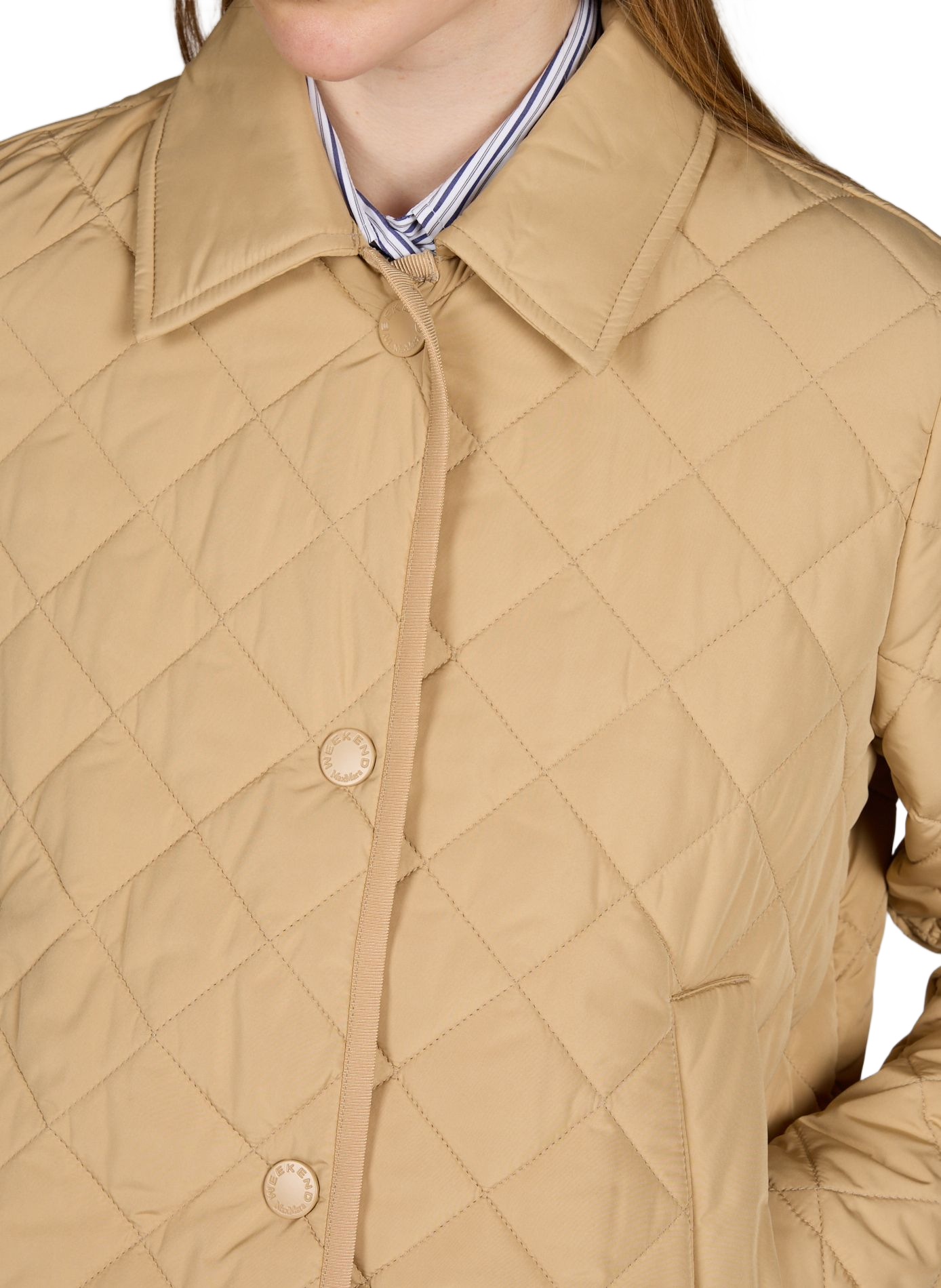 Veste matelassée Wkdgelo MAX MARA WEEK END Beige