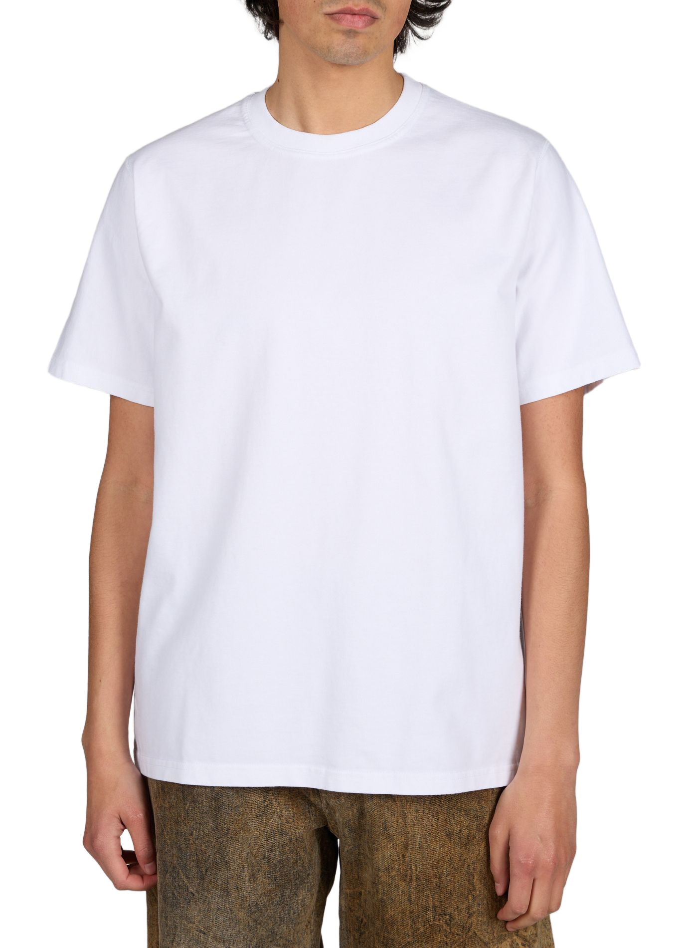 Round neck printed T-shirt ARTE ANTWERP White