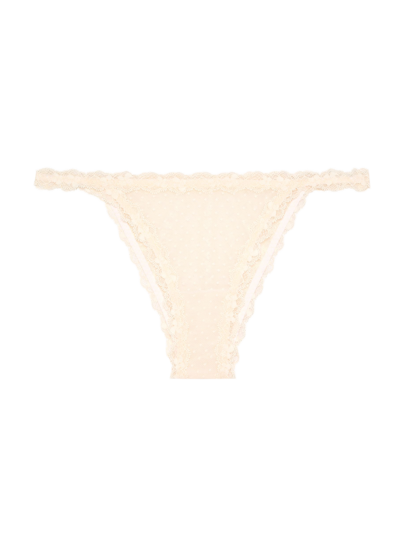 Scalloped edge culottes PASSIONATA Beige