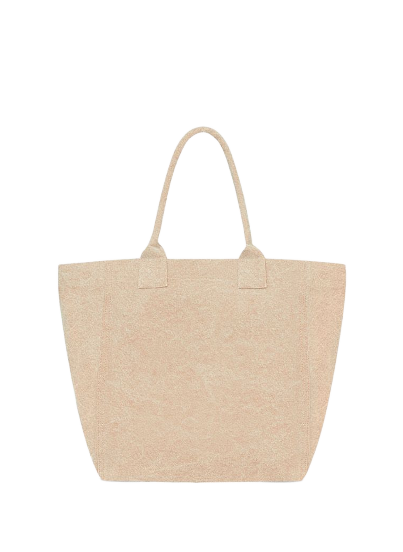 Yenky logo cotton small tote bag ISABEL MARANT Beige