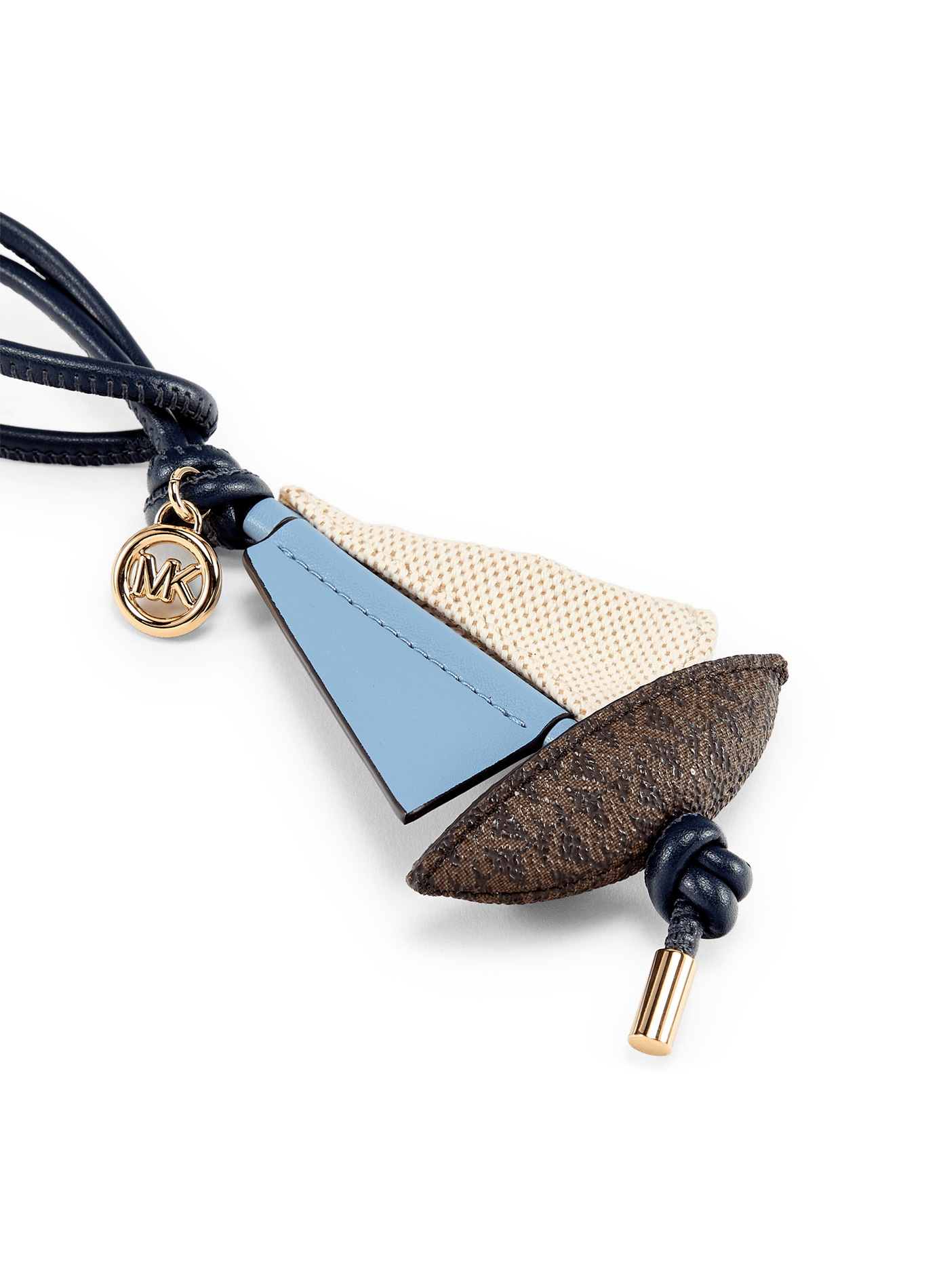 Breloque de sac voilier MICHAEL KORS Bleu