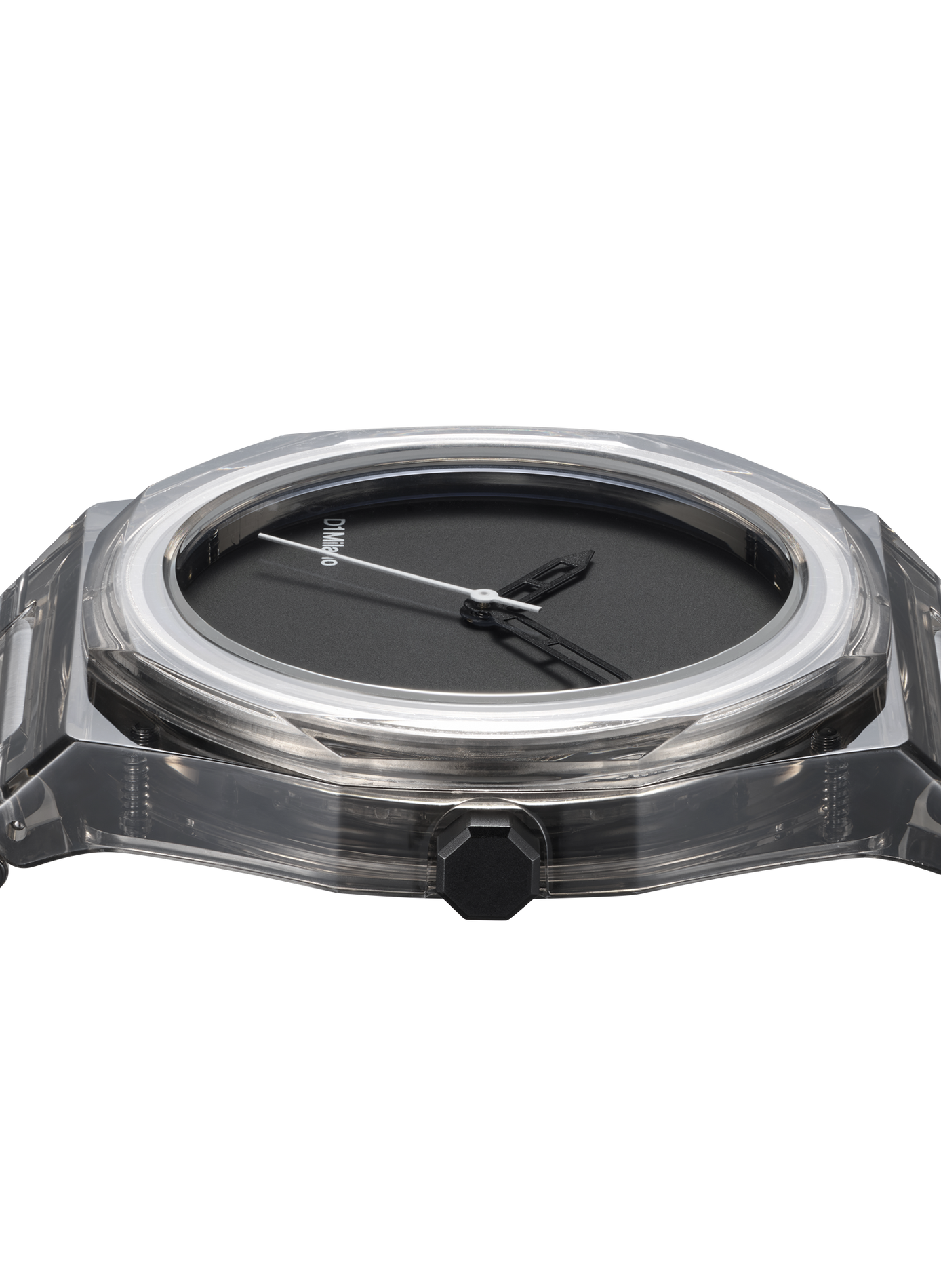 Montre quartz EXP_Black en nylon D1 MILANO Noir