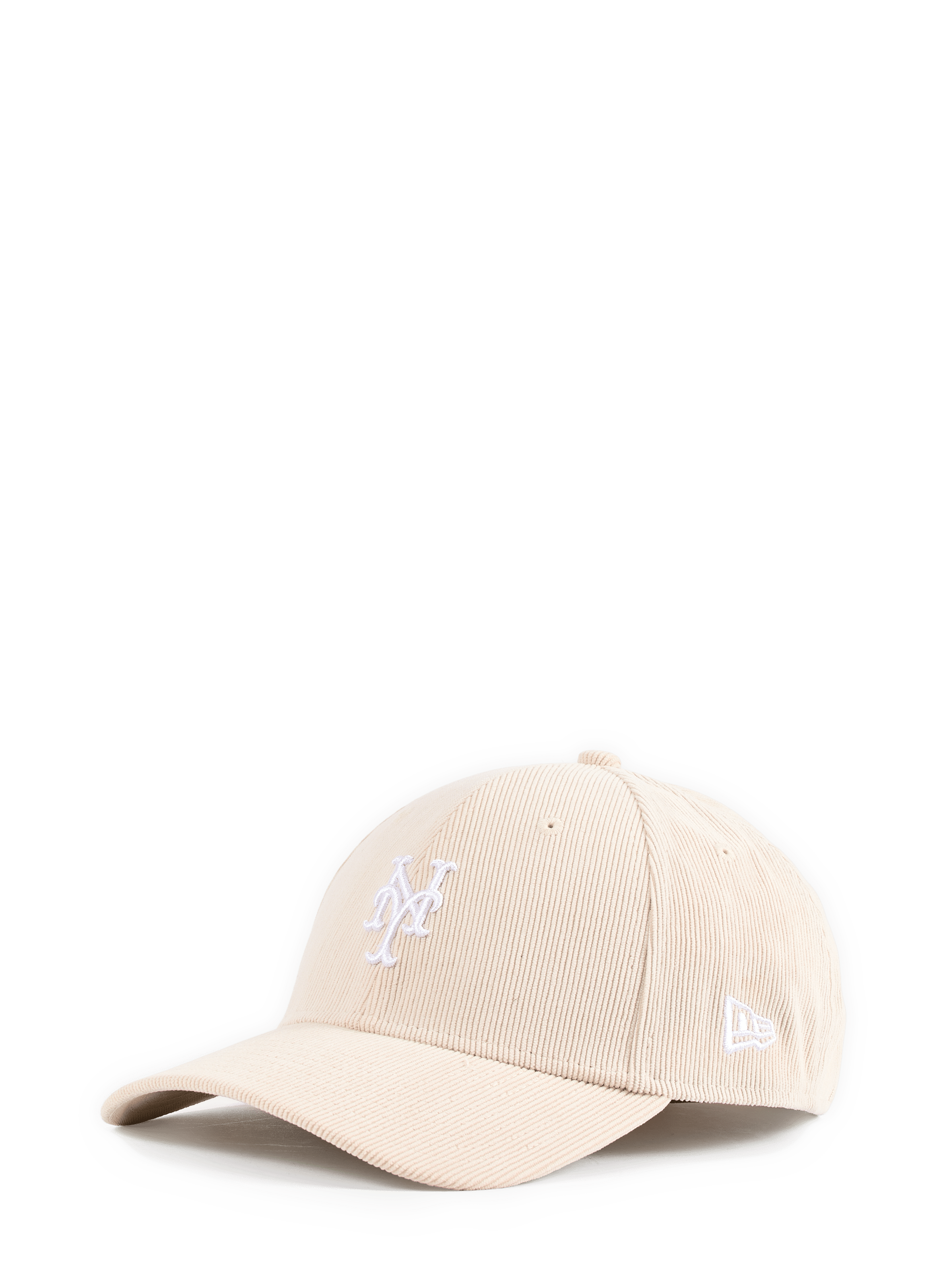 Ribbed cap with embroidered logo NEW ERA Beige