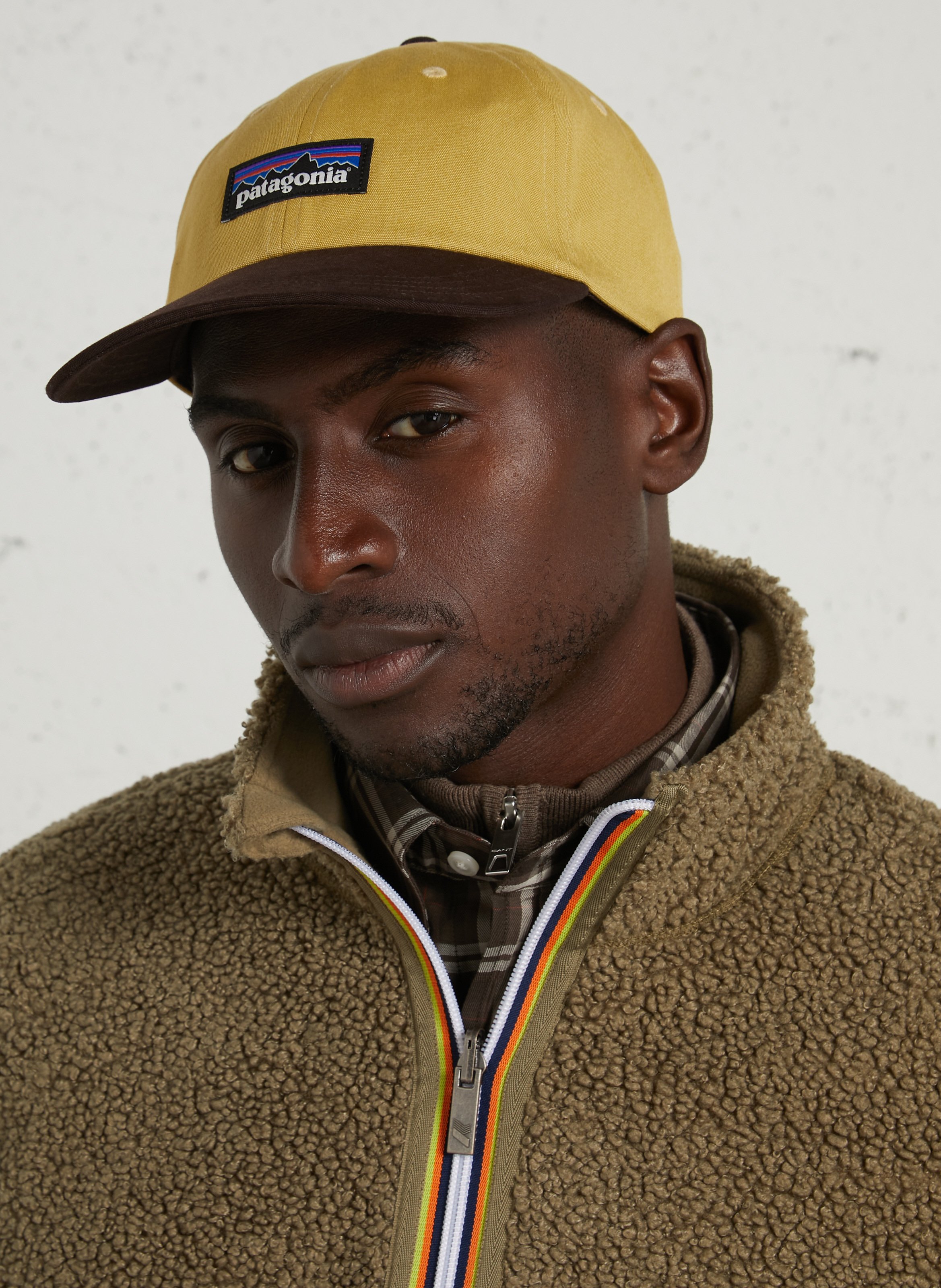 Casquette brodée en coton PATAGONIA Orange