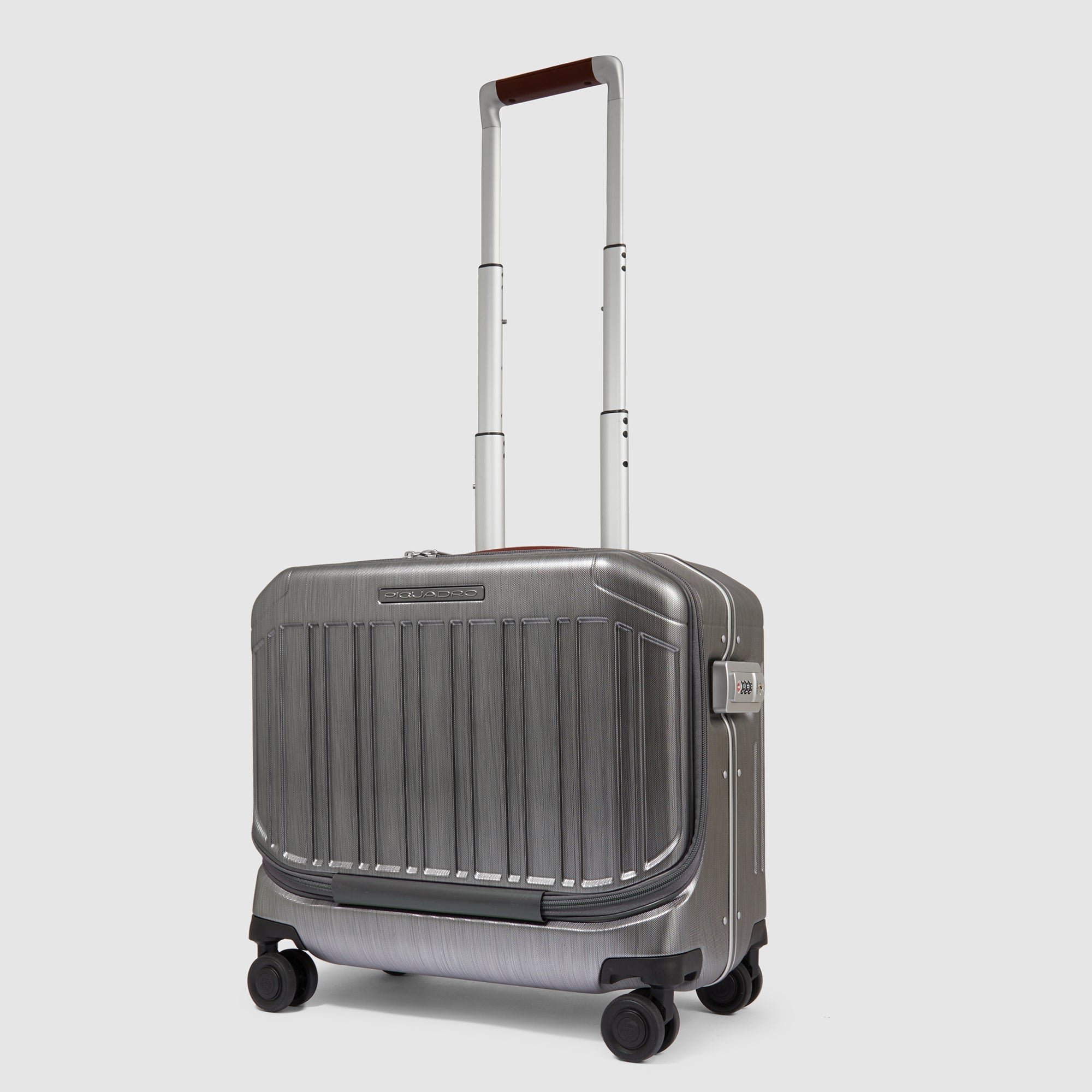 Trolley laptoptas 15,6" PIQUADRO Zwart