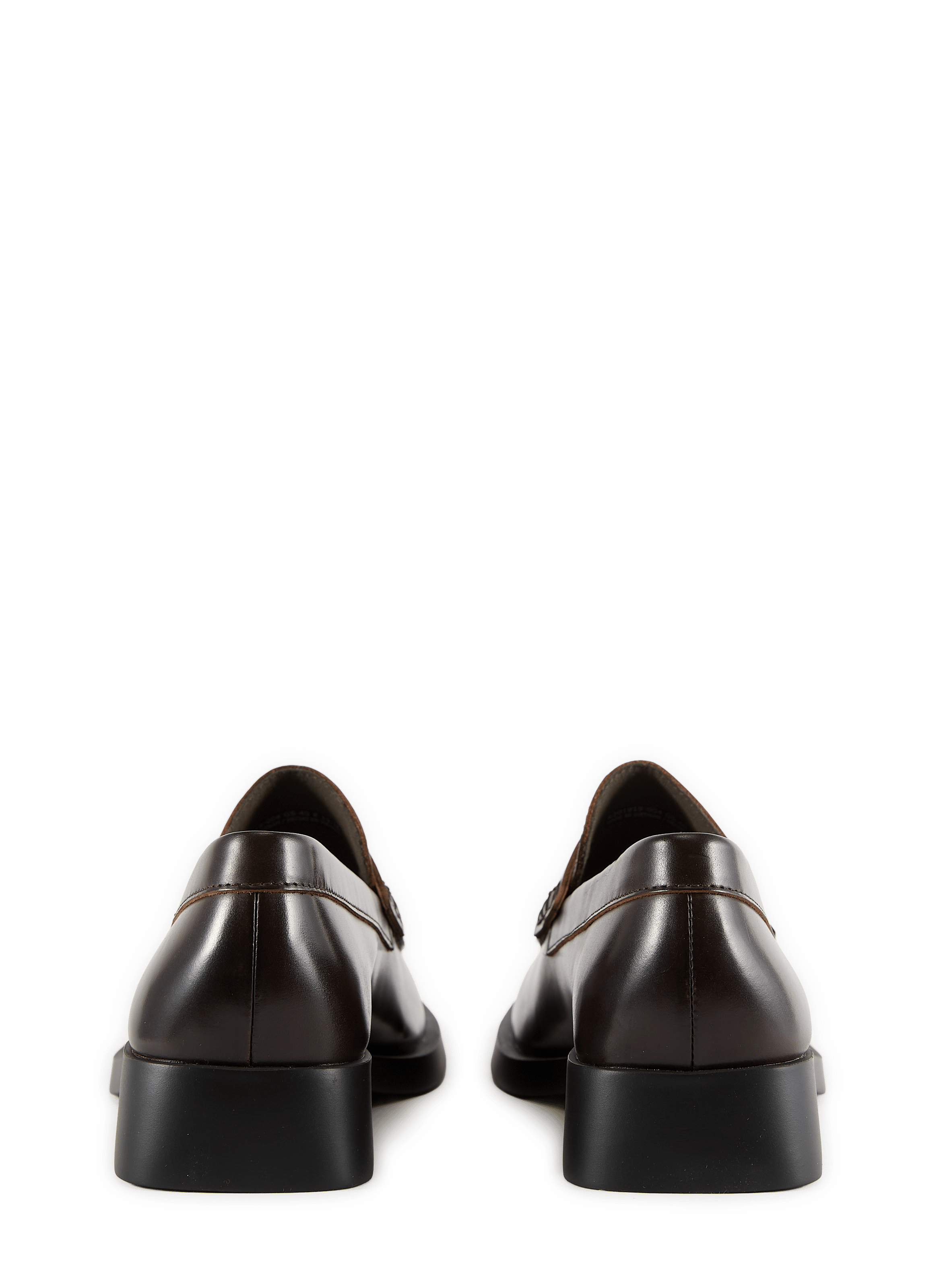 Mocassins carrés Dana en cuir CAMPER Marron