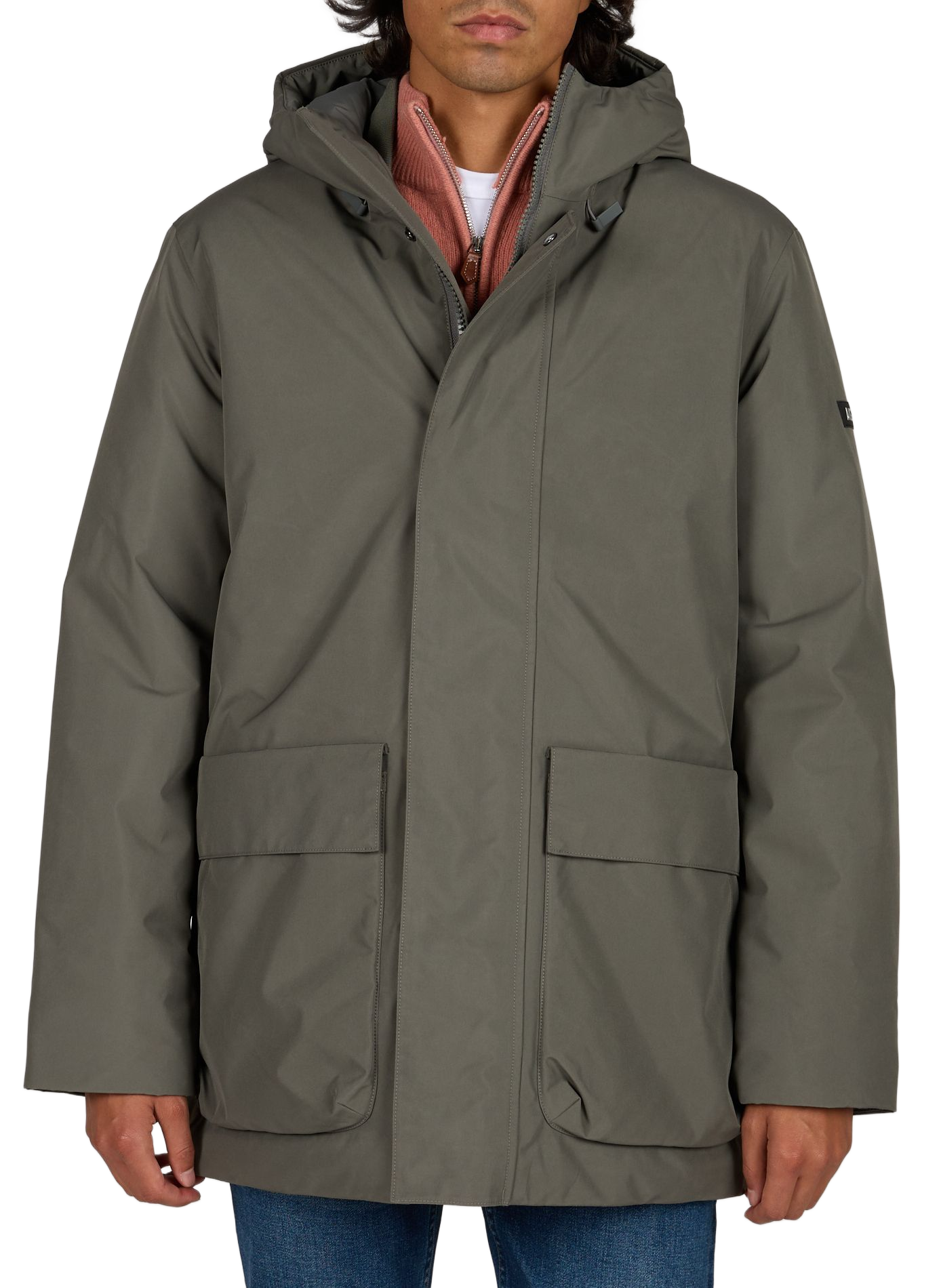Hooded jacket AIGLE Grey