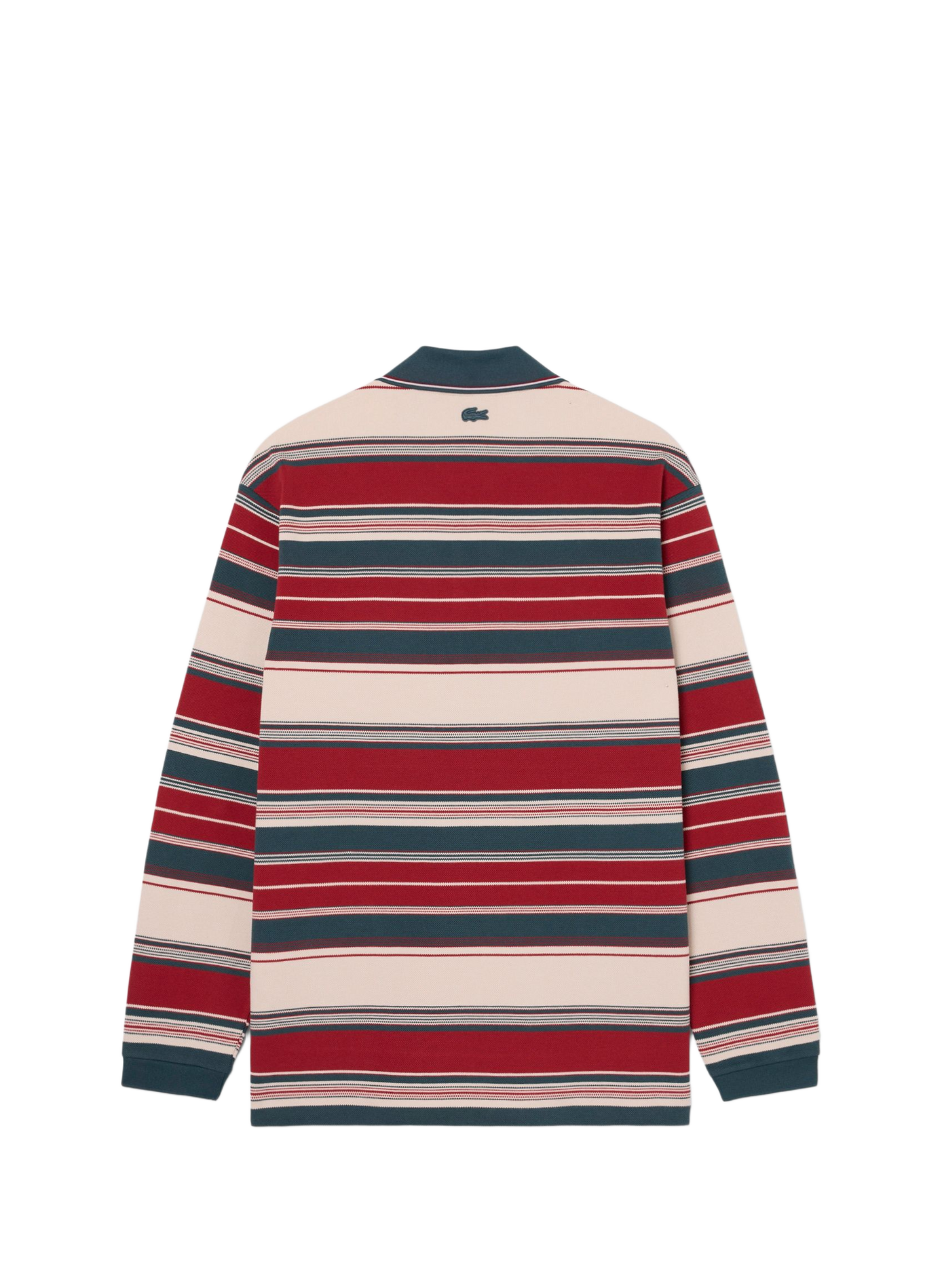 Polo Oziris droit rayé en coton LACOSTE Multicolore