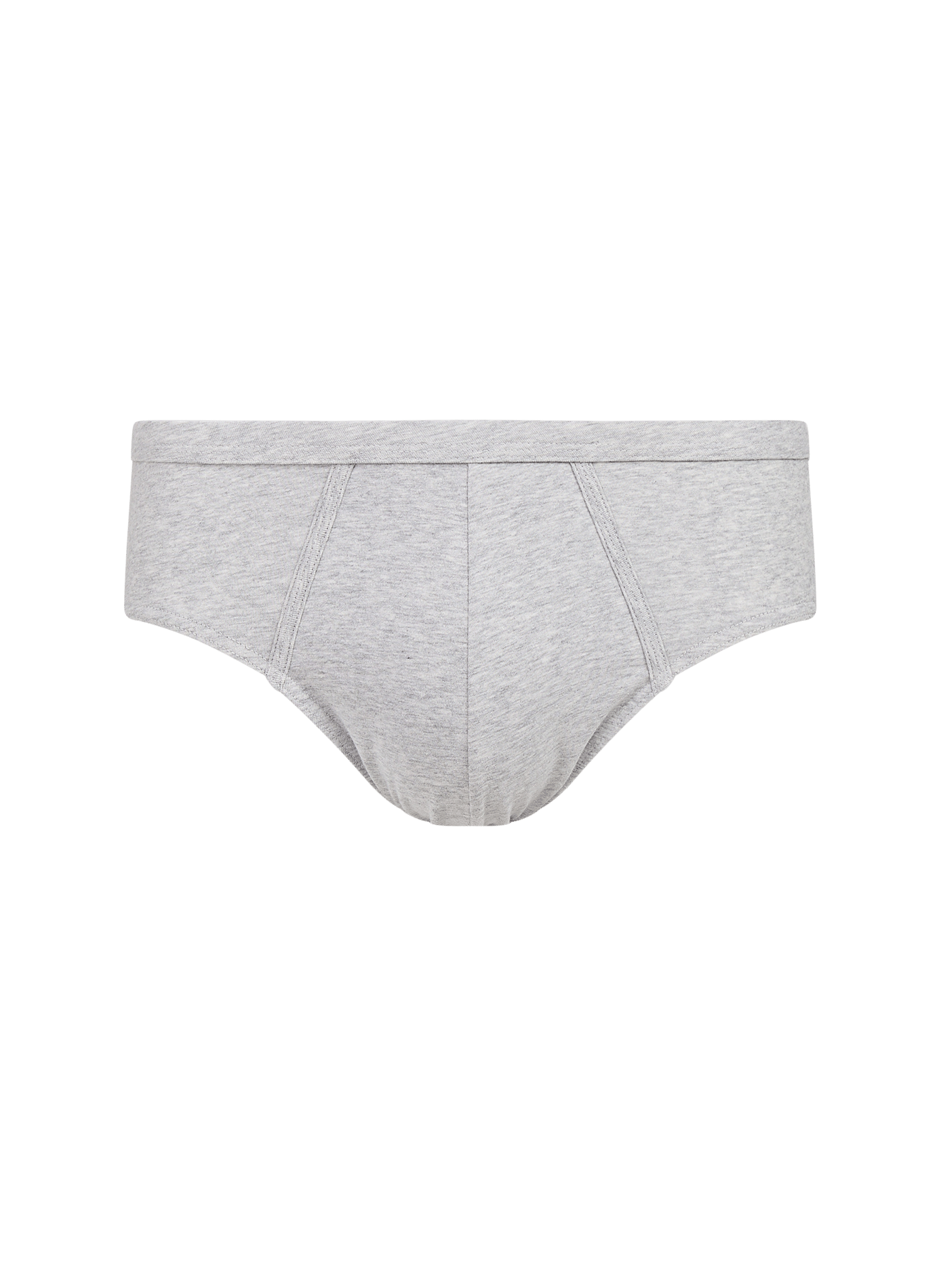 Lot de 3 slips unis AU PRINTEMPS PARIS Gris