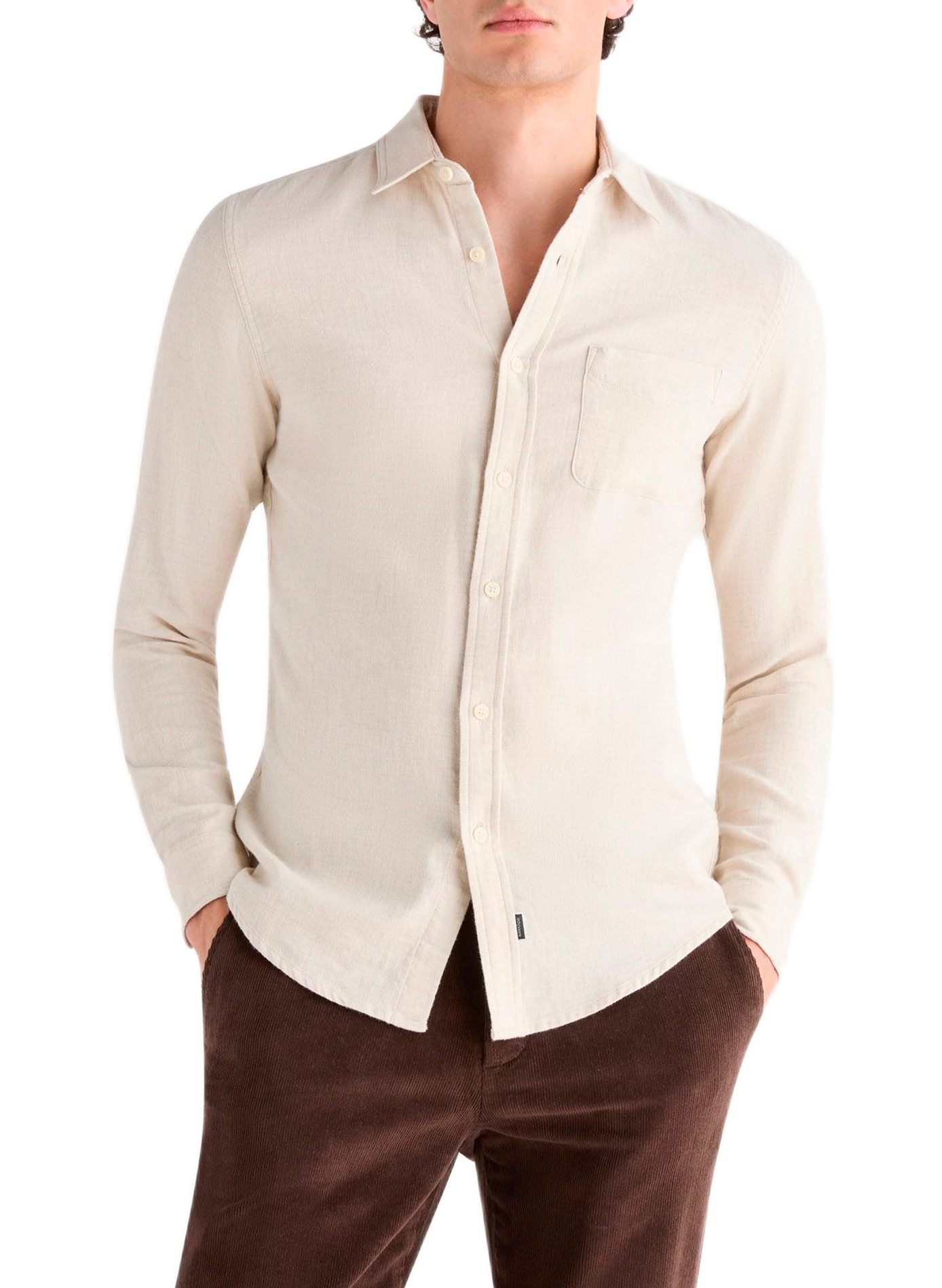 Camisa de algodón DOCKERS Beige