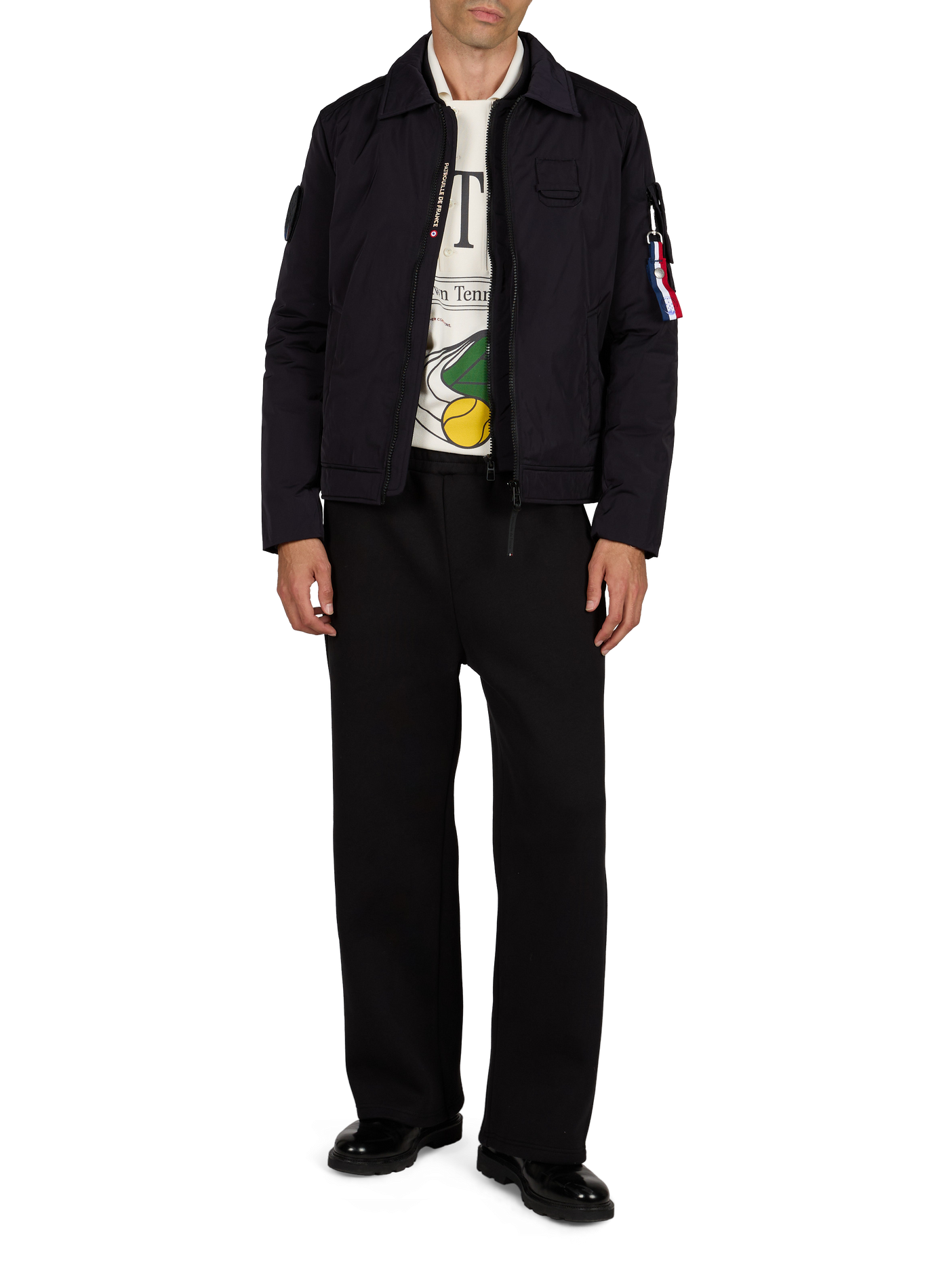 Blouson droit col classique PATROUILLE DE FRANCE X REDSKINS Bleu