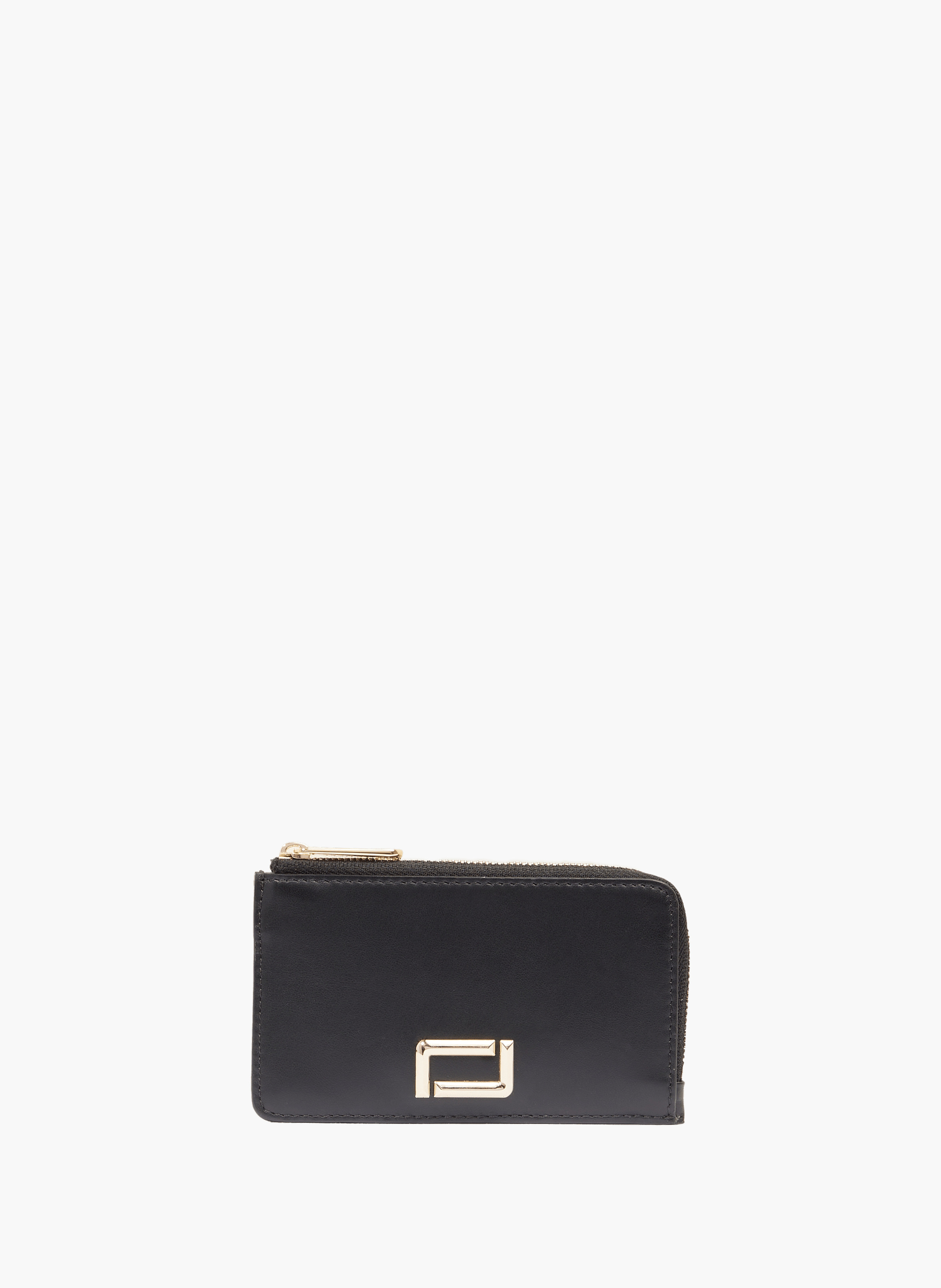 Porte-cartes angele de lancel en cuir de vachette lisse LANCEL Noir