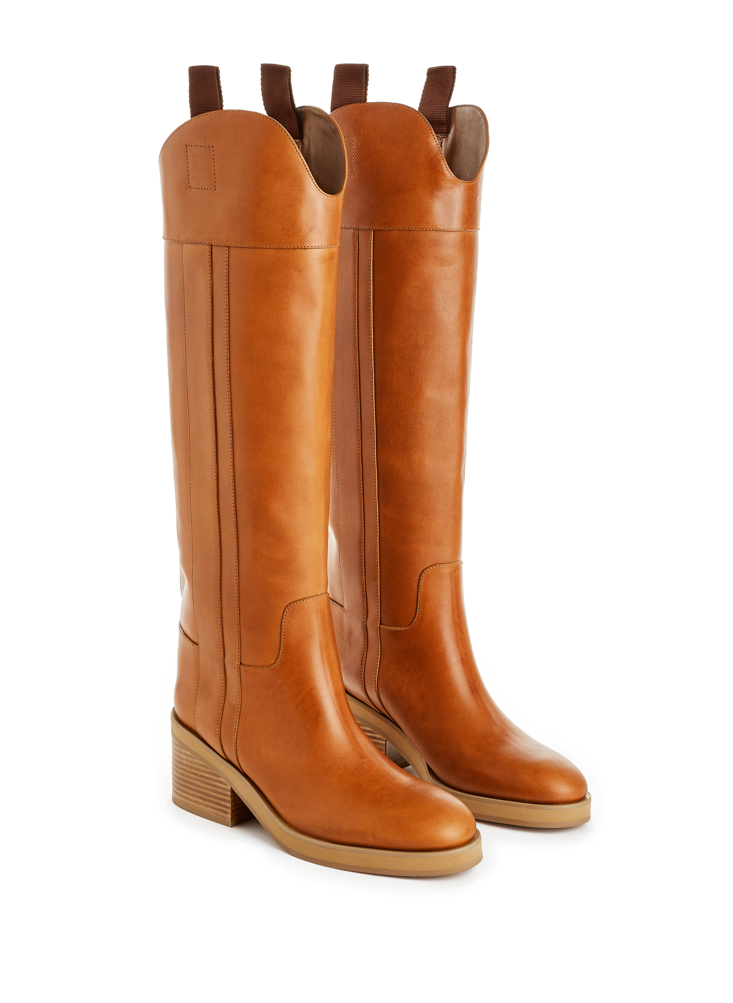 Bottes Tonya 70 en cuir