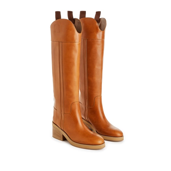 Bottes Tonya 70 en cuir