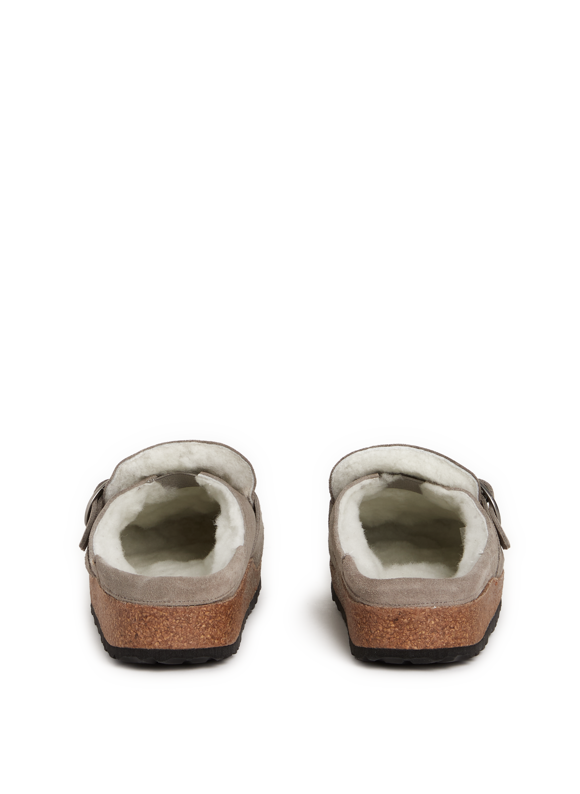 Buckley leather clogs Grey