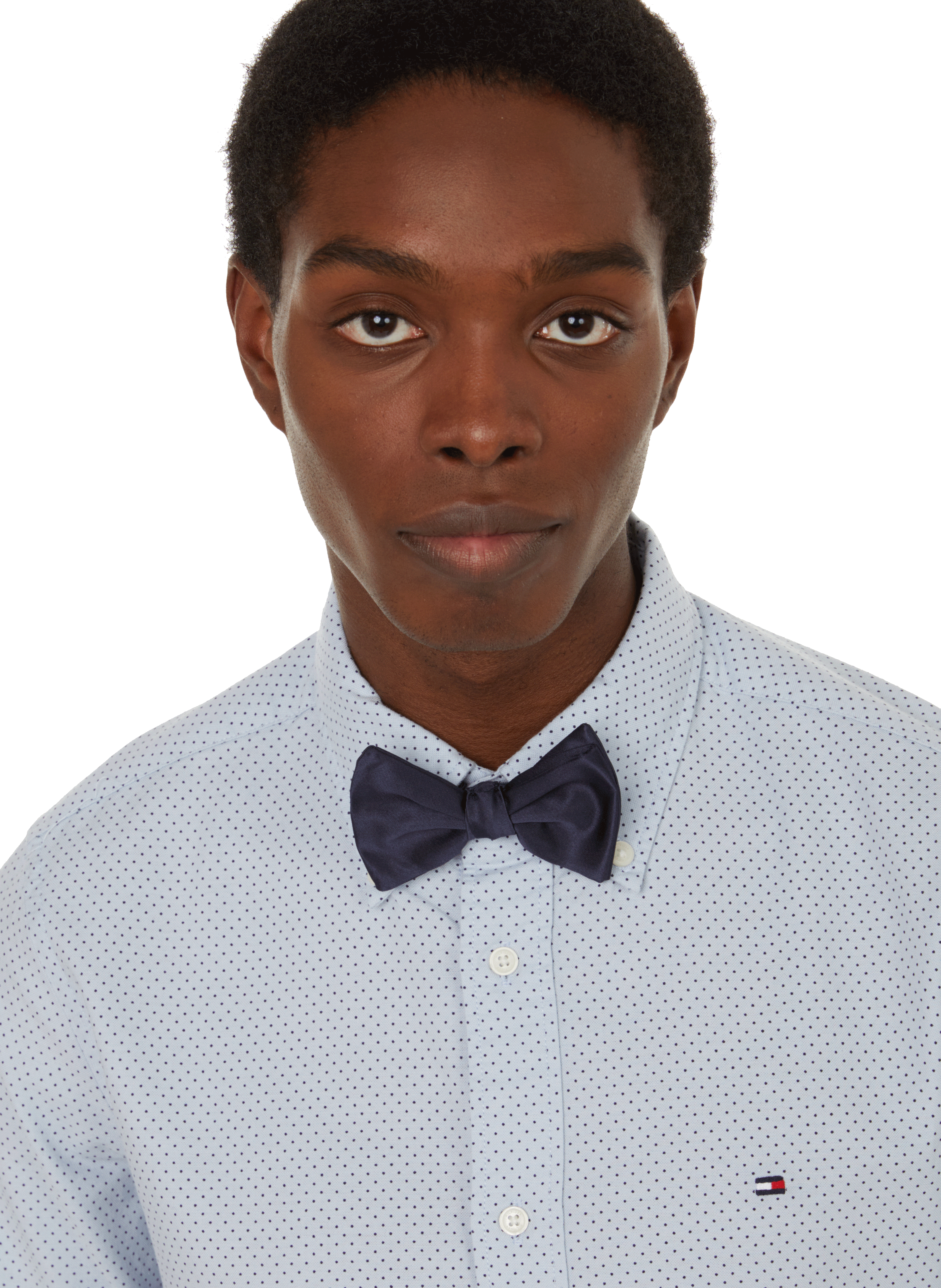 Noeud papillon en soie  EMPORIO ARMANI Bleu