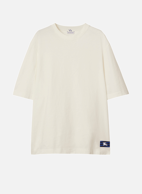T-shirt en coton  WhiteBURBERRY 