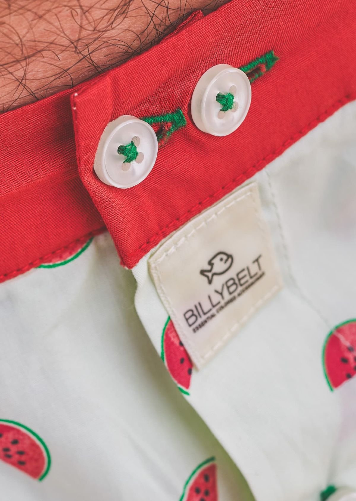 Caleçon en coton biologique BILLYBELT Blanc