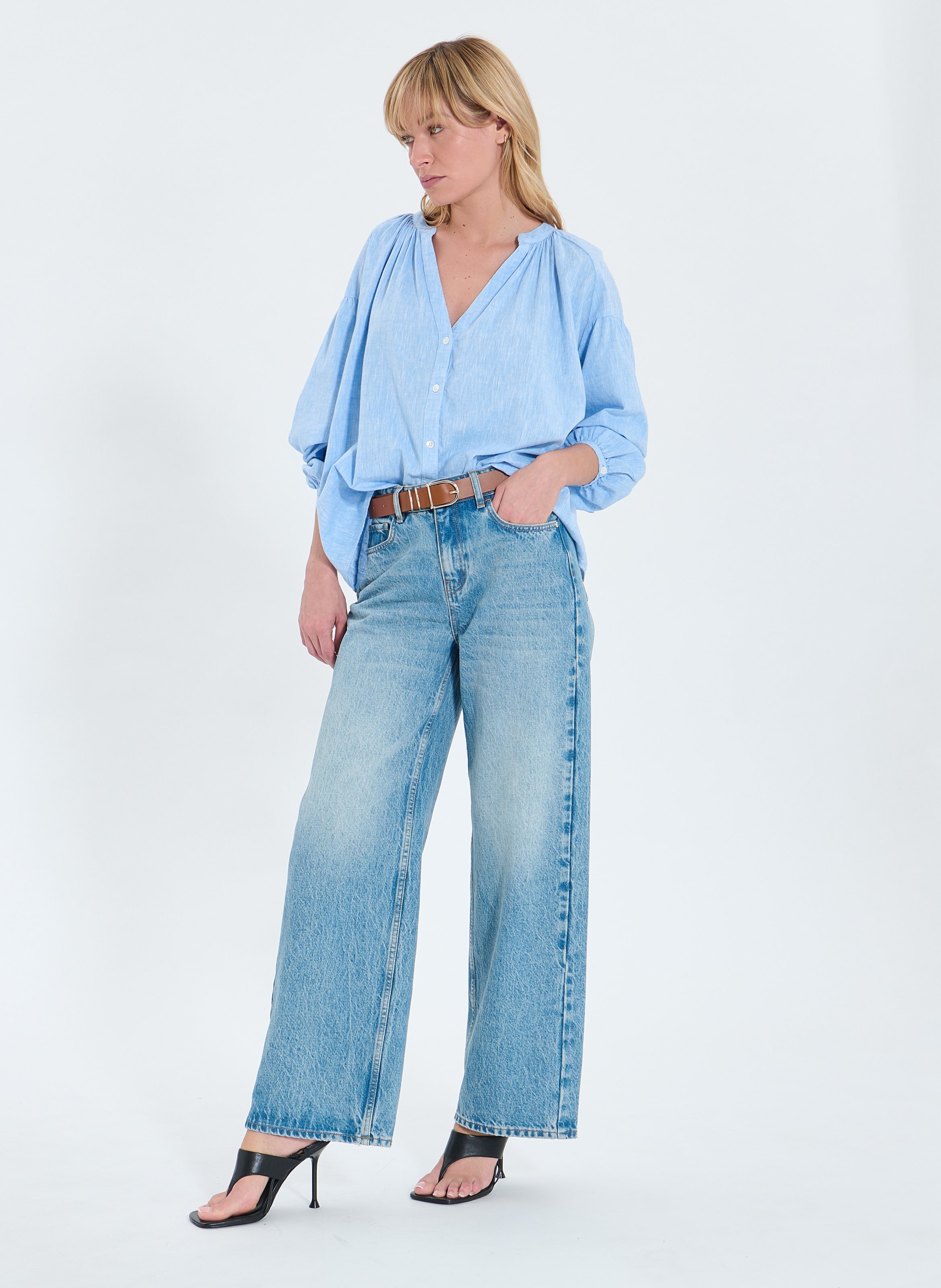 Chemise  coralia ZAPA Bleu