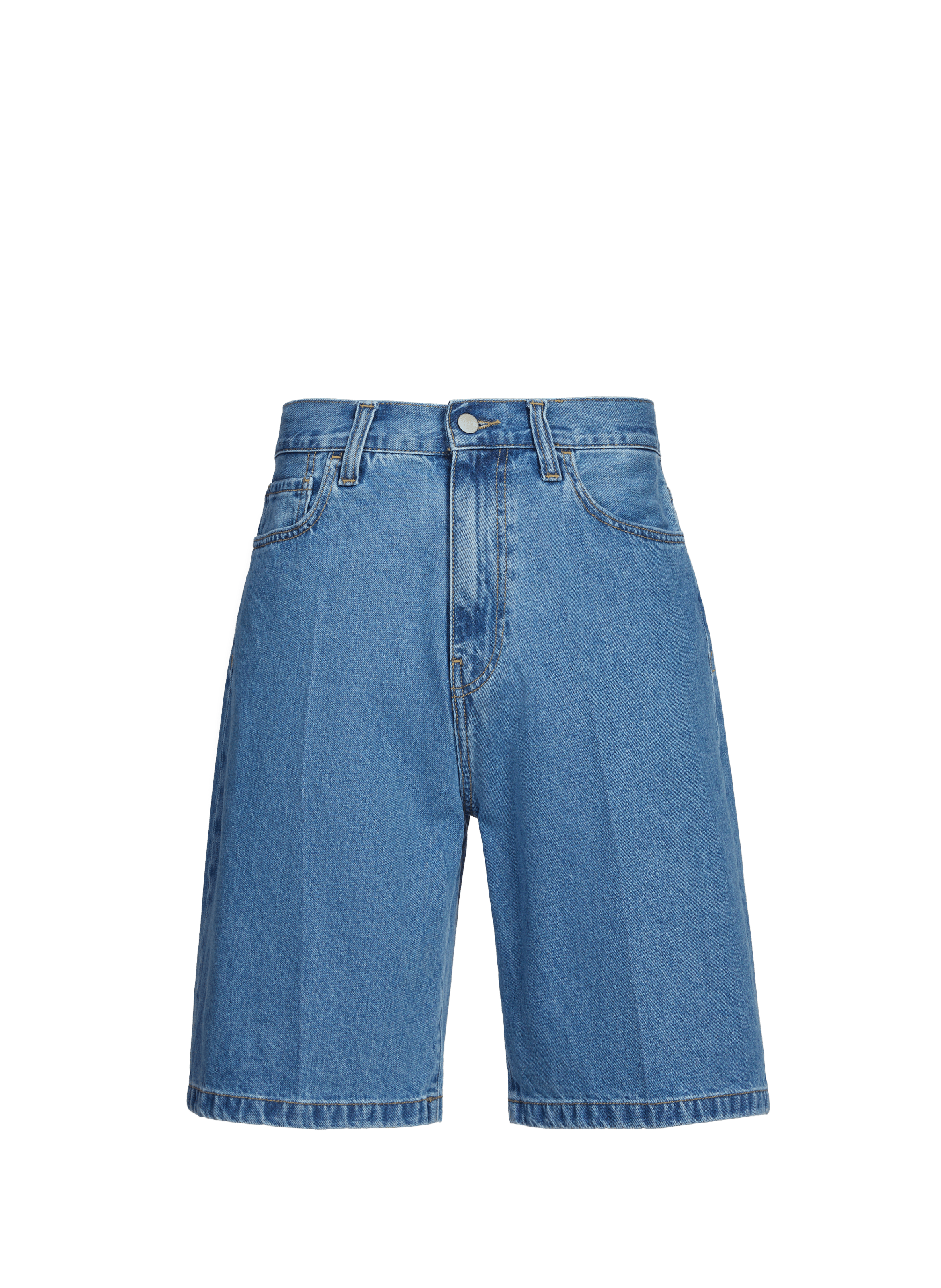 Wide-leg denim shorts CARHARTT WIP Blue