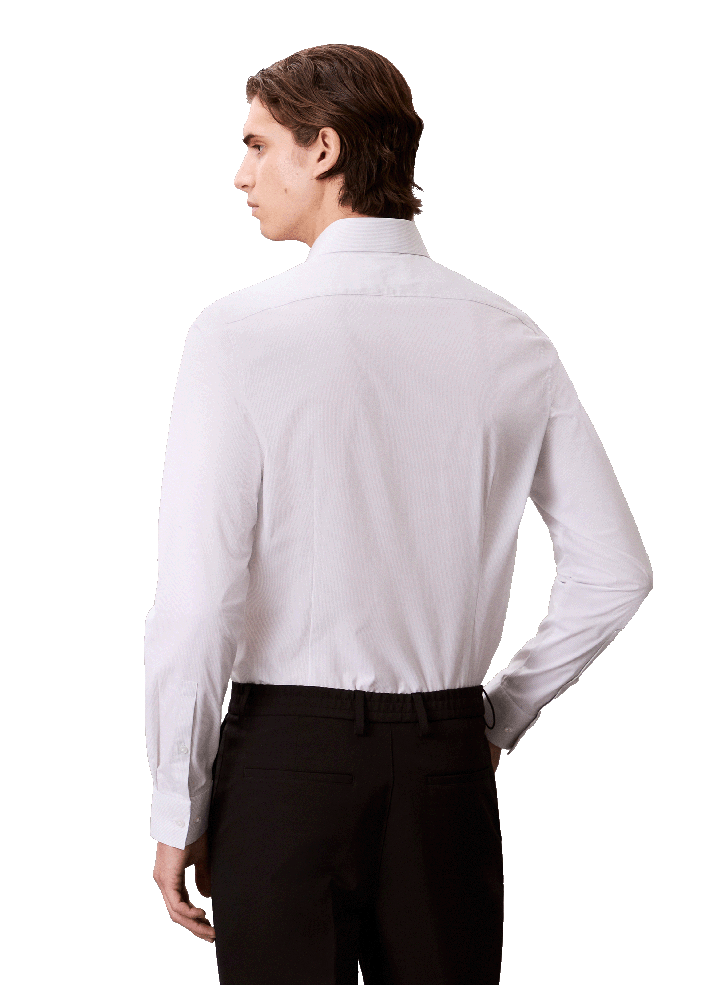 Ribbed shirt CALVIN KLEIN White