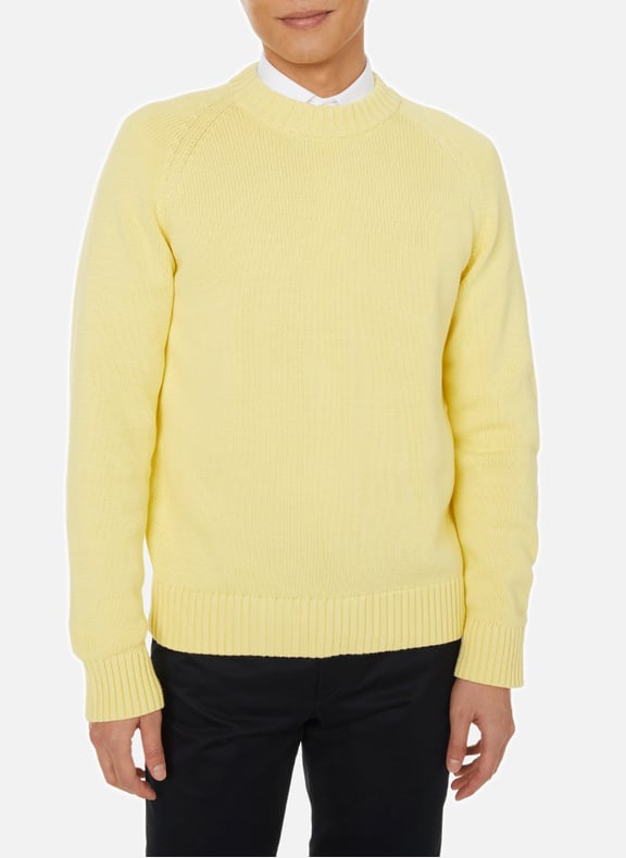 Cotton jumper Yellow by SAISON 1865 SAISON 1865 Cotton jumper Yellow