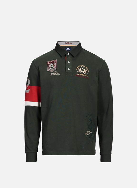 Long-sleeve cotton Polo shirt LA MARTINA Long-sleeve cotton Polo shirt LA MARTINA