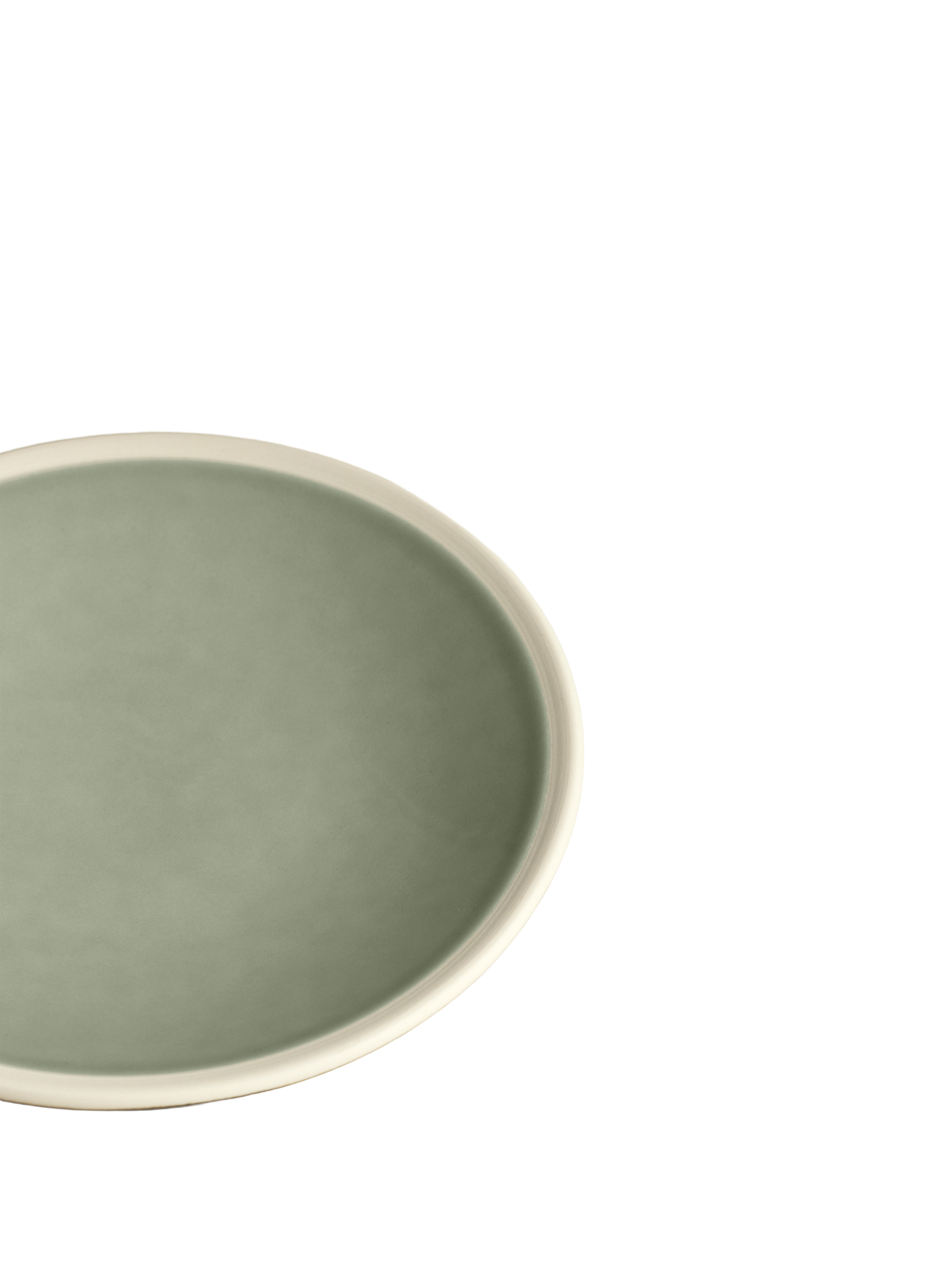 Assiette à dessert sicilia MAISON SARAH LAVOINE Vert