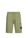 Plain cotton shorts | Green by STONE ISLAND STONE ISLAND Plain cotton shorts | Green