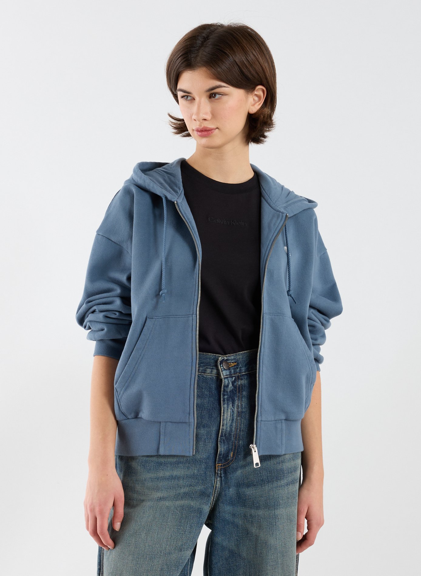 CARHARTT WIP Hooded cotton cardigan Multicolour