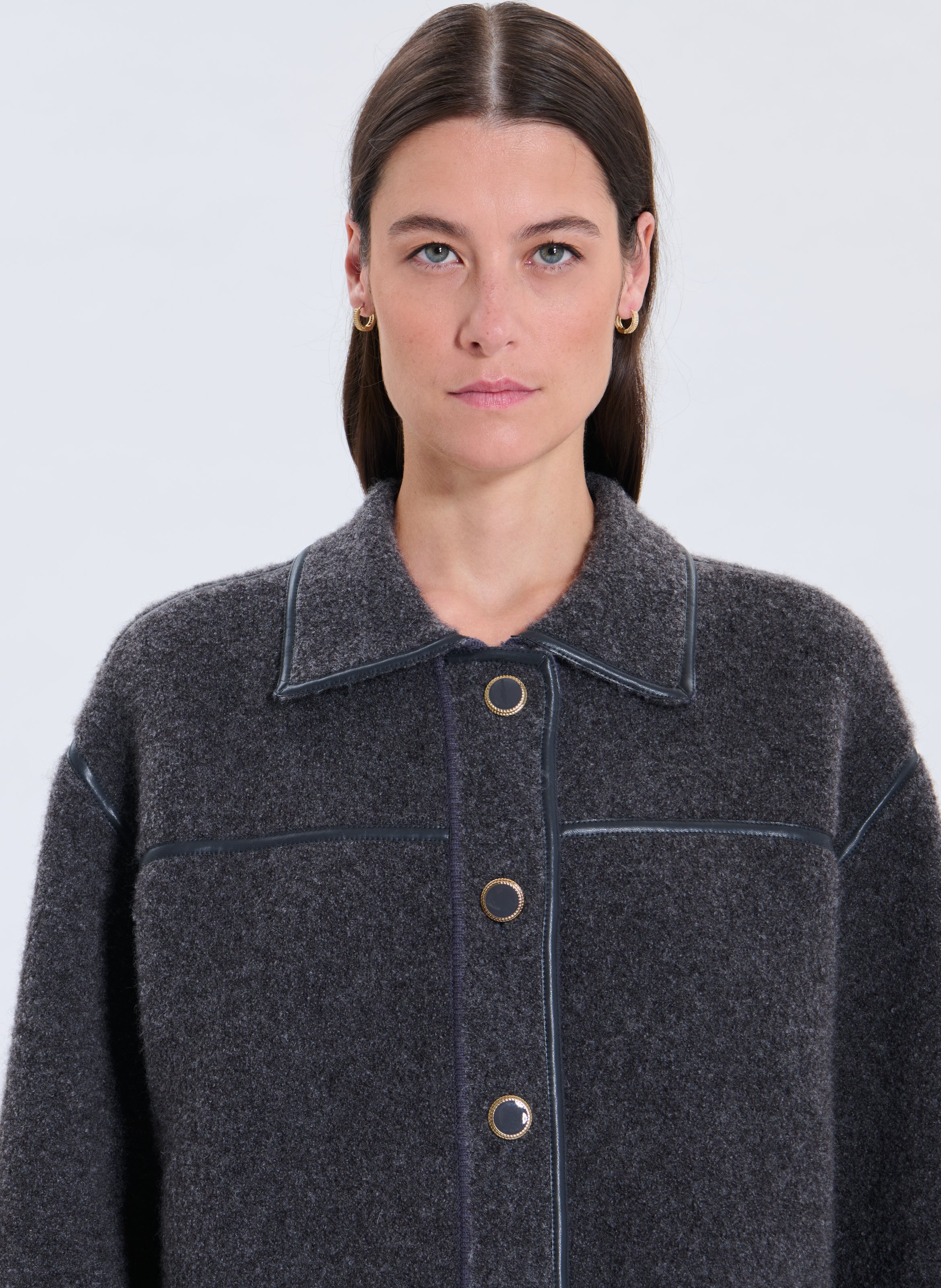 Gilet  moby ZAPA Gris