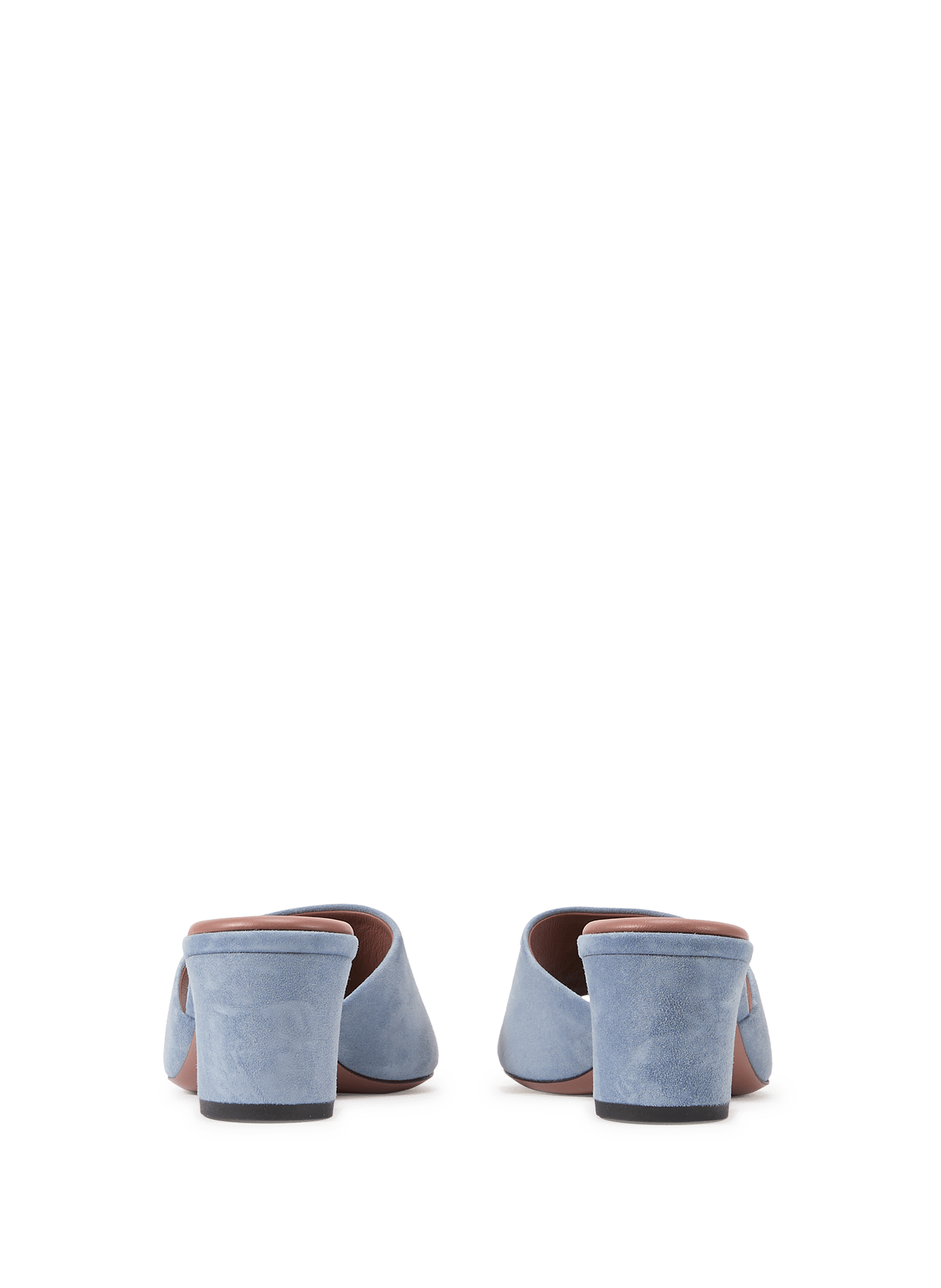 Mules Ava en cuir suédé PARIS TEXAS Blue