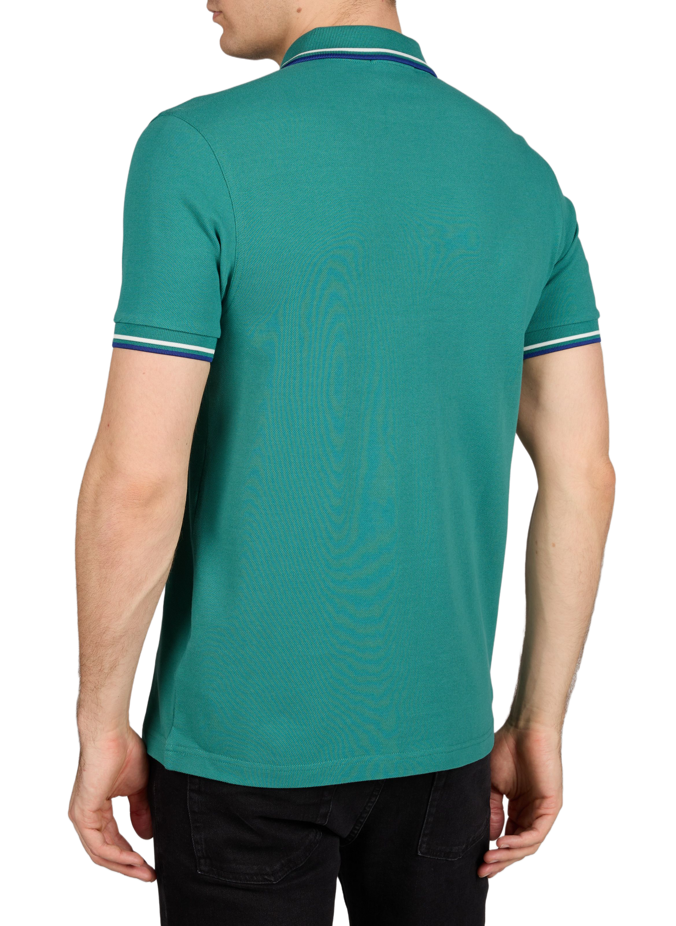 Polo à manches courtes en coton FRED PERRY Vert