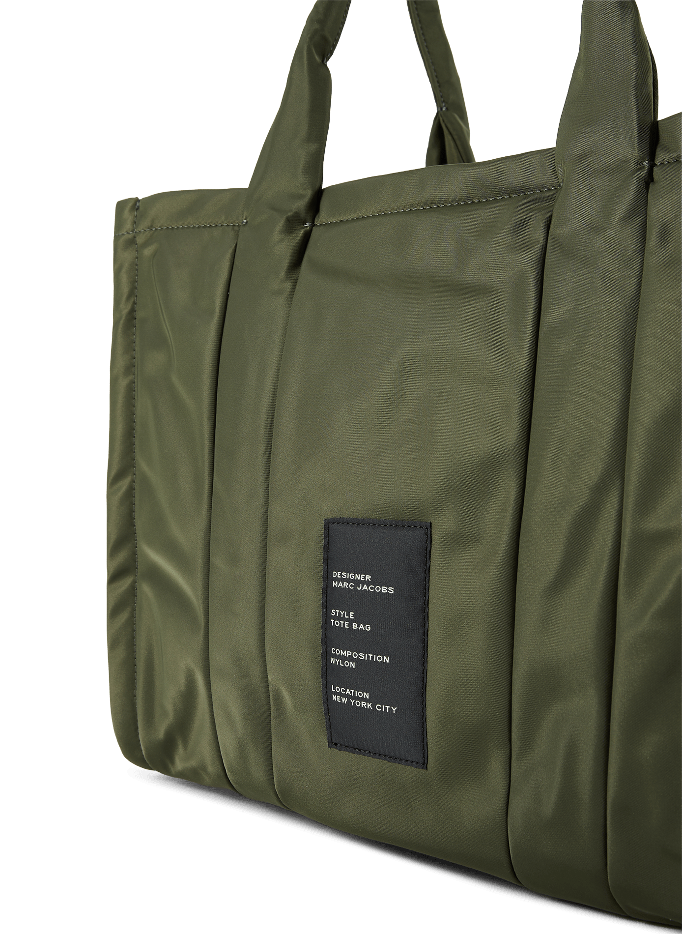 Sac cabas The large tote MARC JACOBS Vert