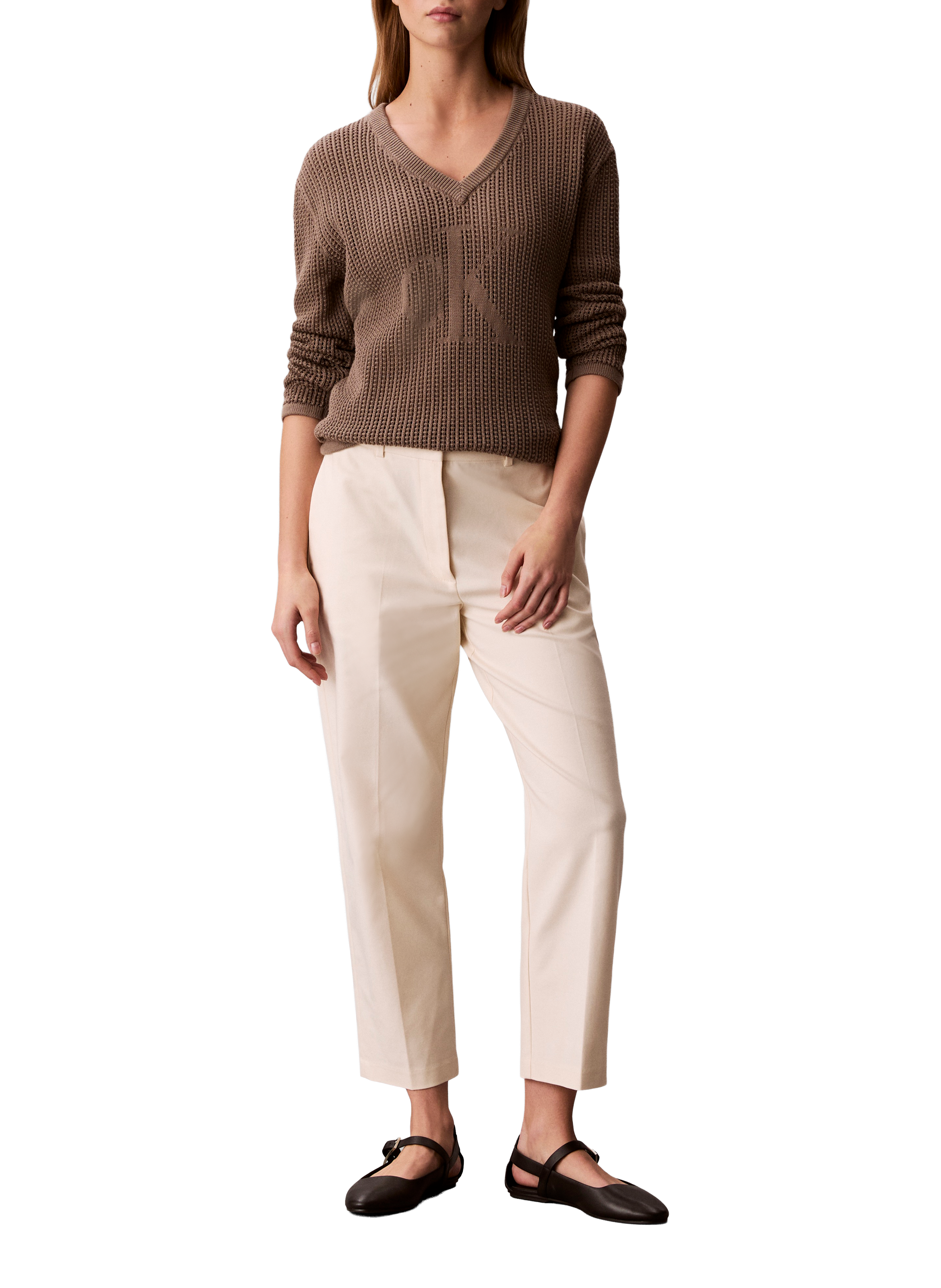 Straight fit pants CALVIN KLEIN Multicolour