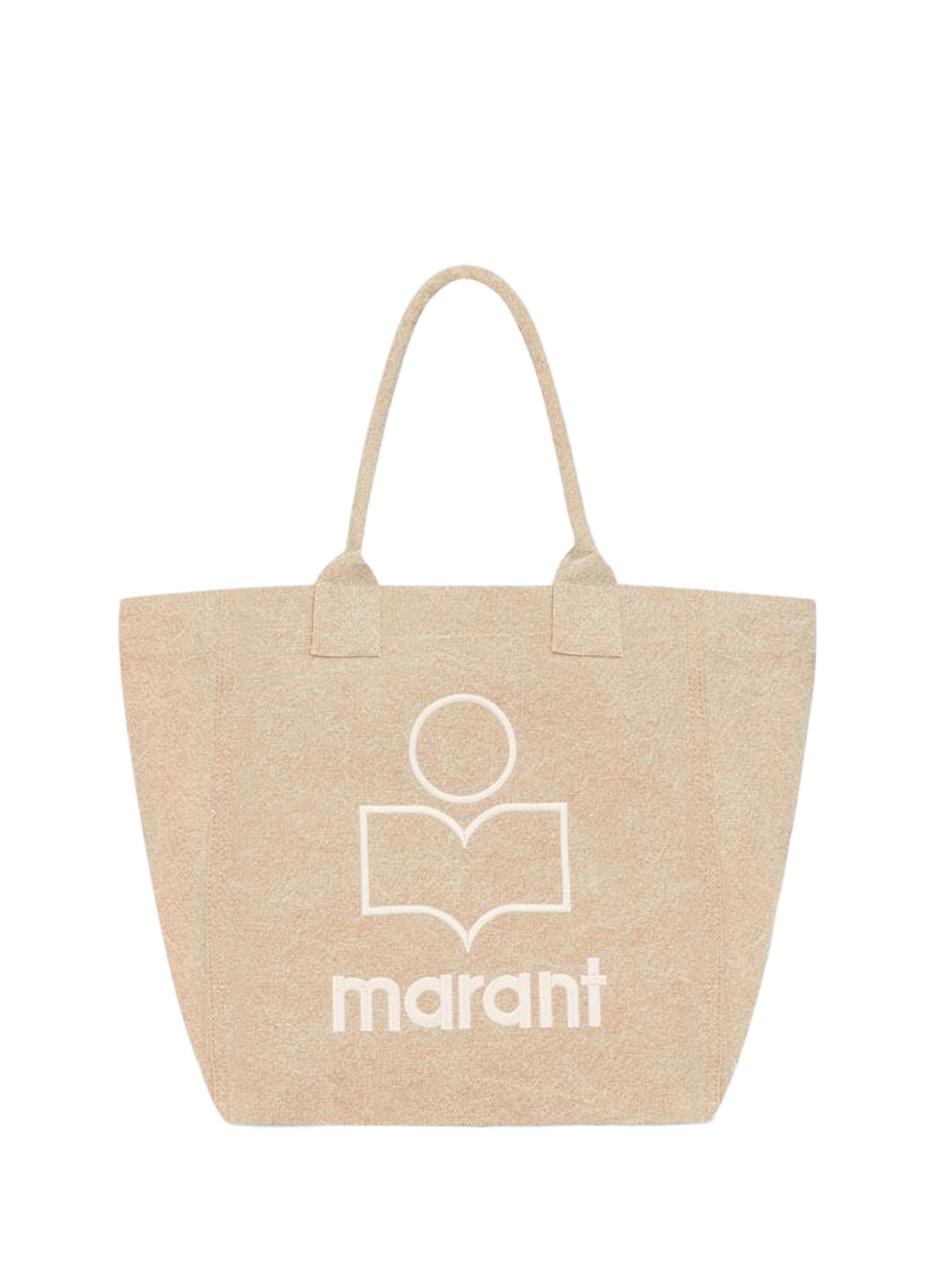 Yenky logo cotton small tote bag ISABEL MARANT Beige