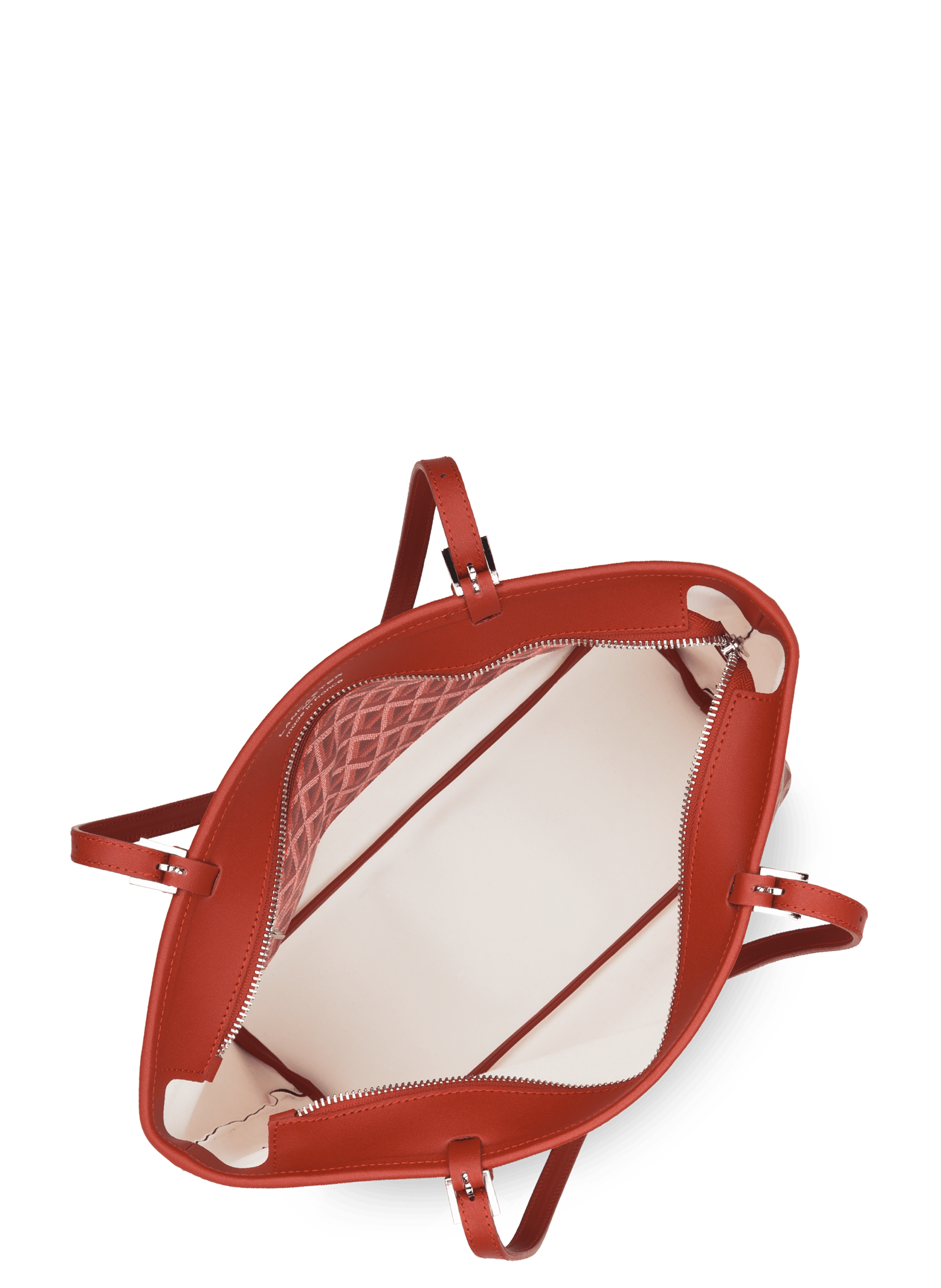 Sac cabas épaule - ikon LANCASTER Rouge