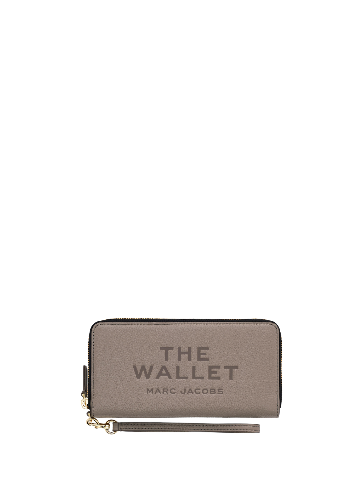 Le portefeuille continental en cuir MARC JACOBS Gris