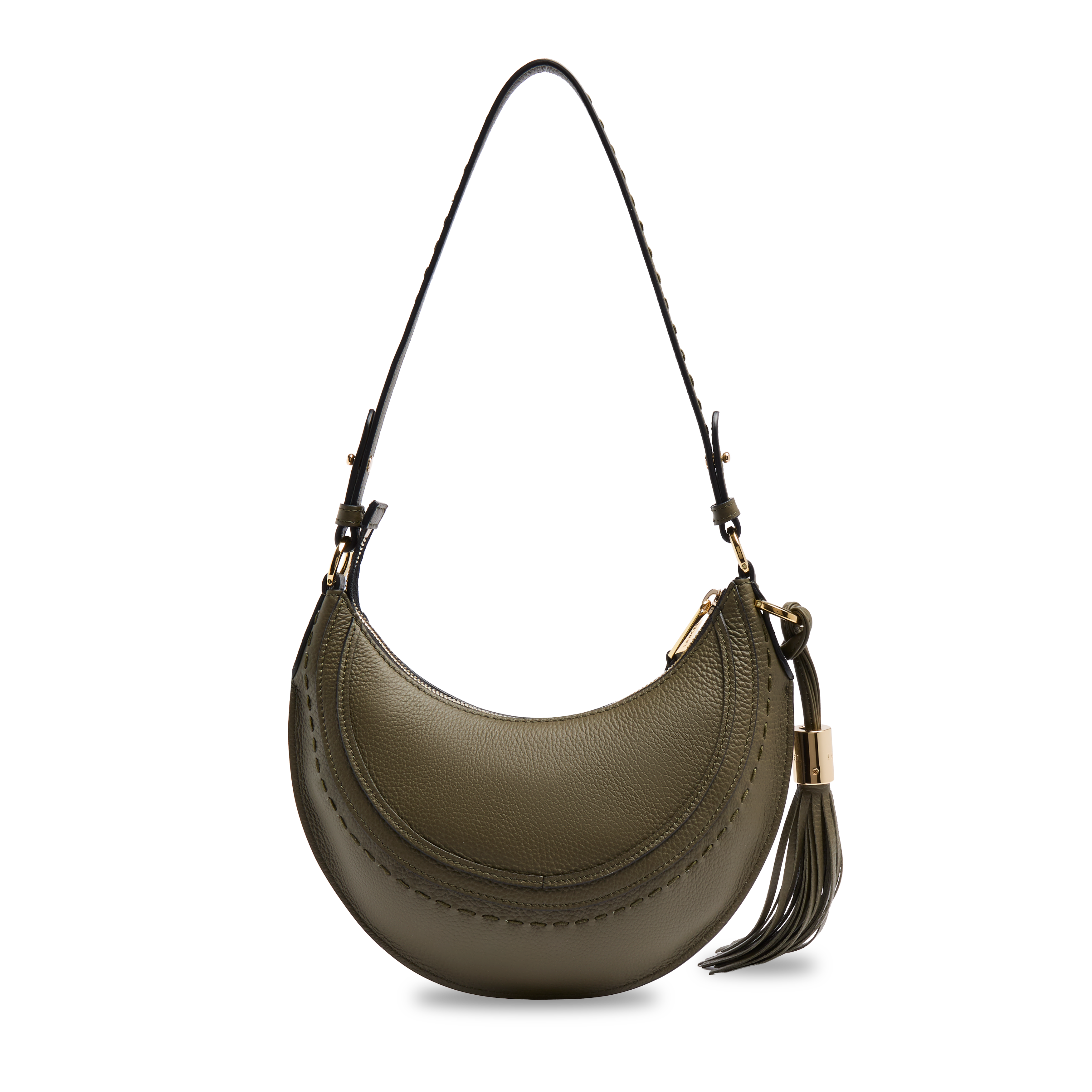 Sac hobo hoboheme de lancel en cuir de vachette graine LANCEL Vert