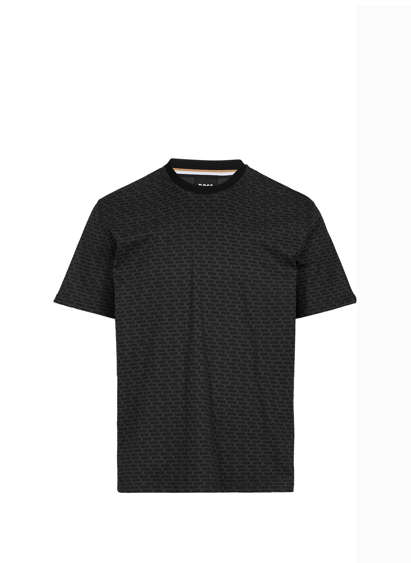 Ensemble pyjama deux pièces en coton BOSS Noir