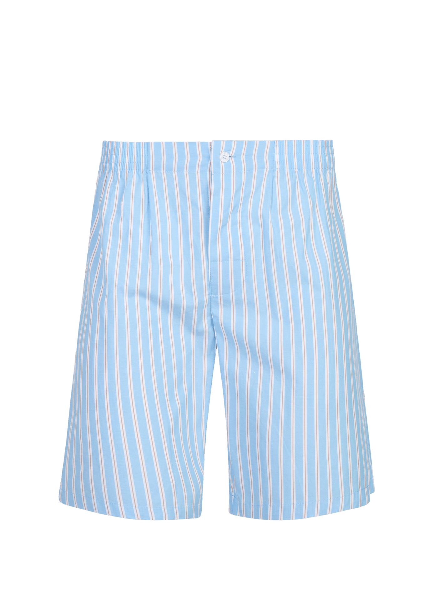 Ensemble de pyjama court rayé en coton EMINENCE Bleu